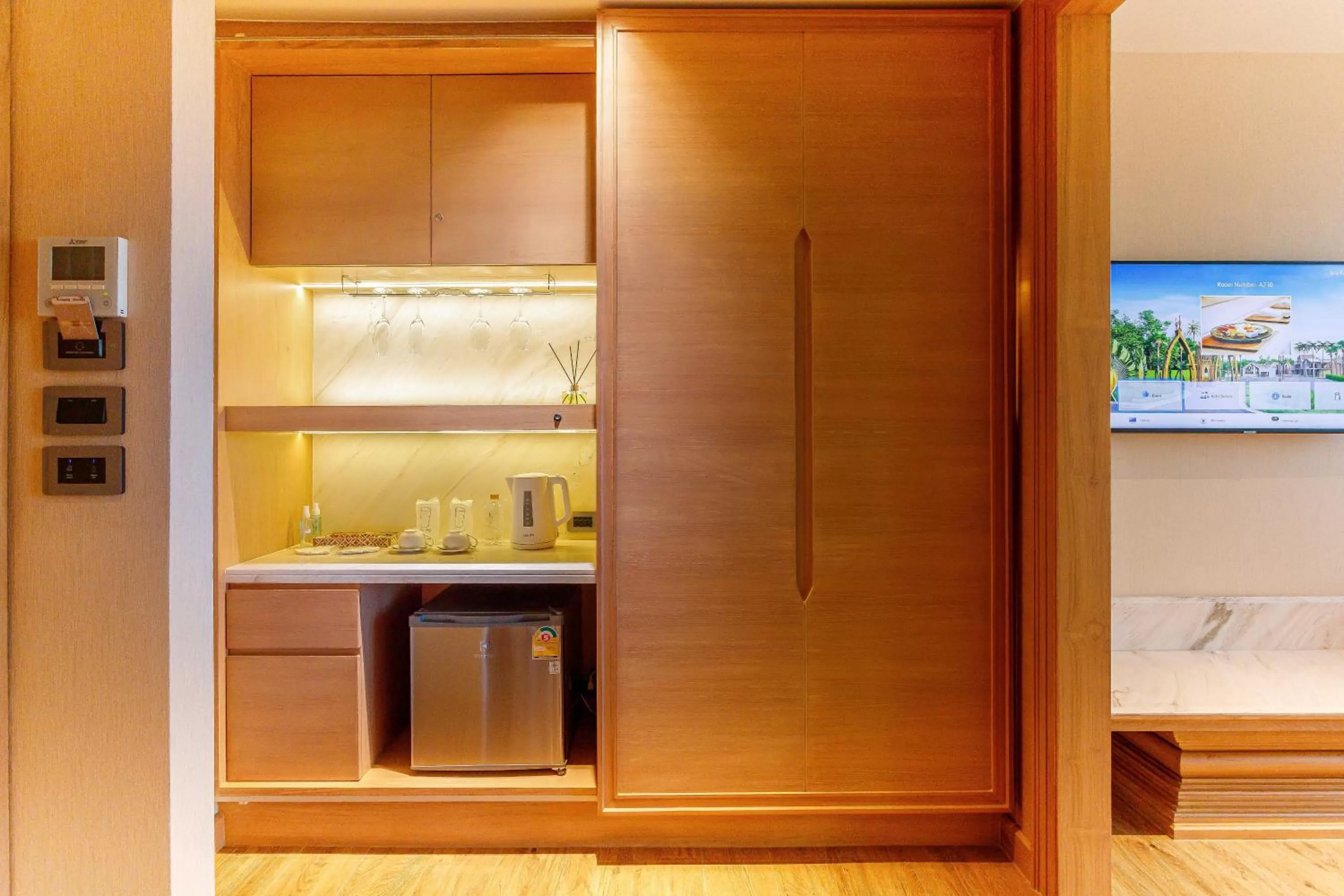 oven in W1Bangkoknoi Hotel