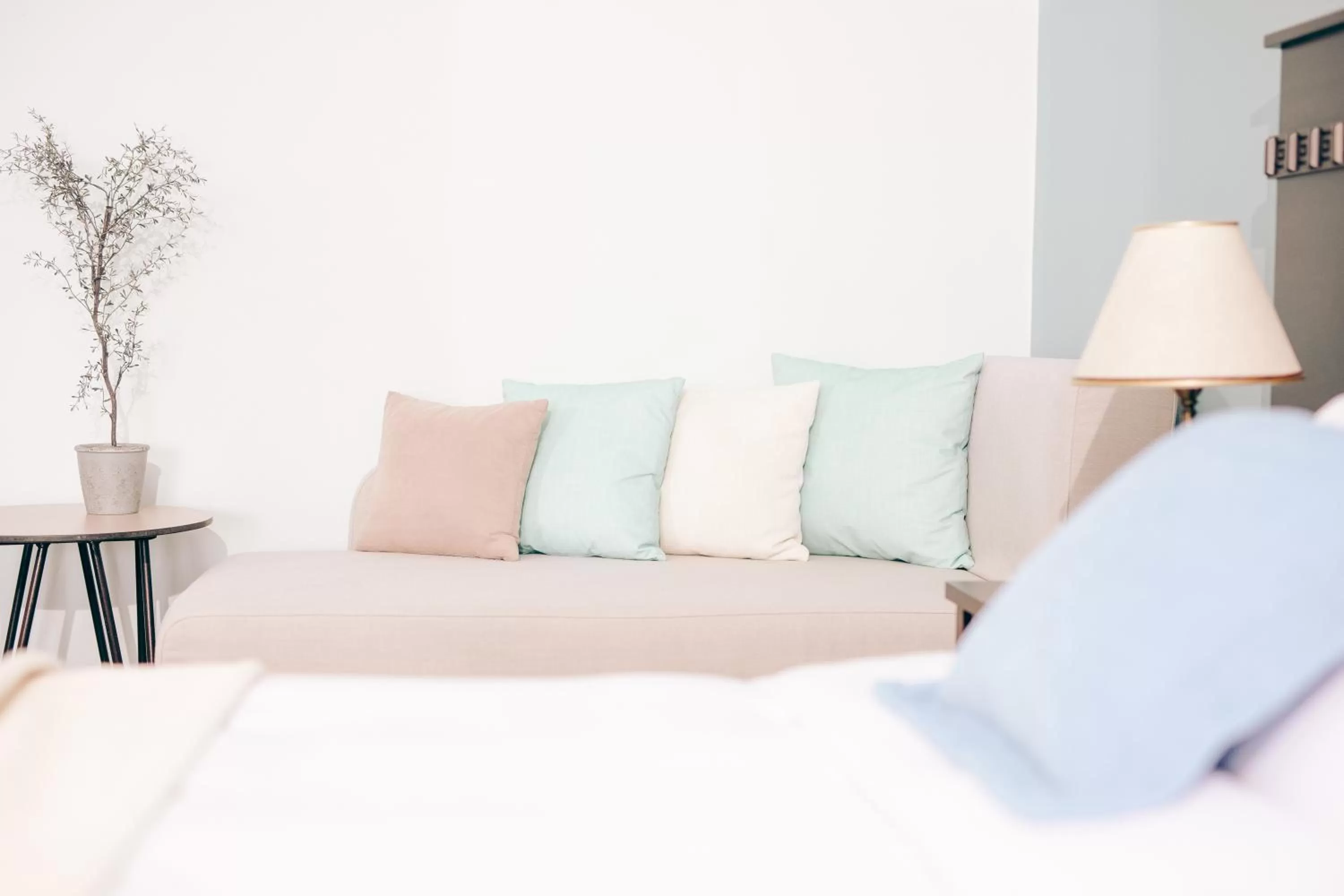 Bed in Althaia Hotel