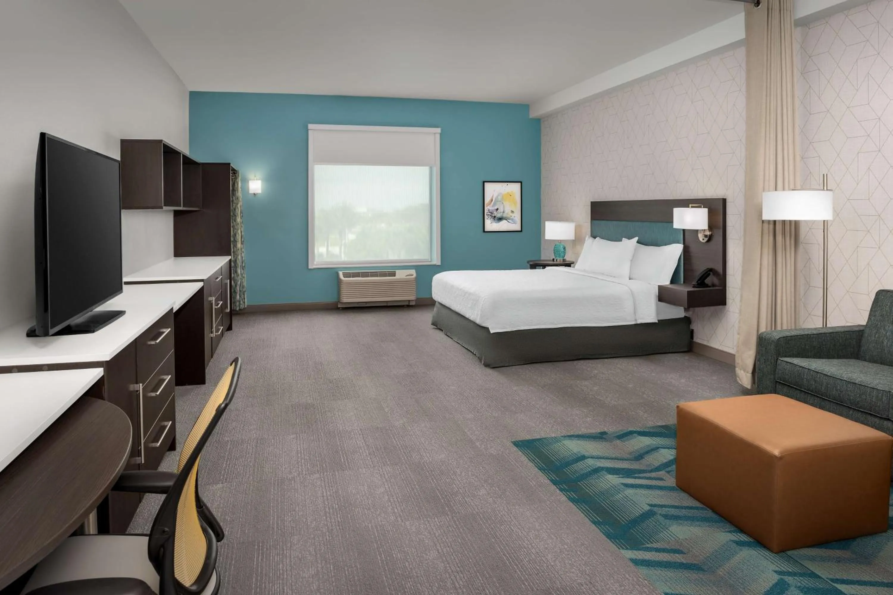 Bedroom, Bed in Home2 Suites Orlando Southeast Nona