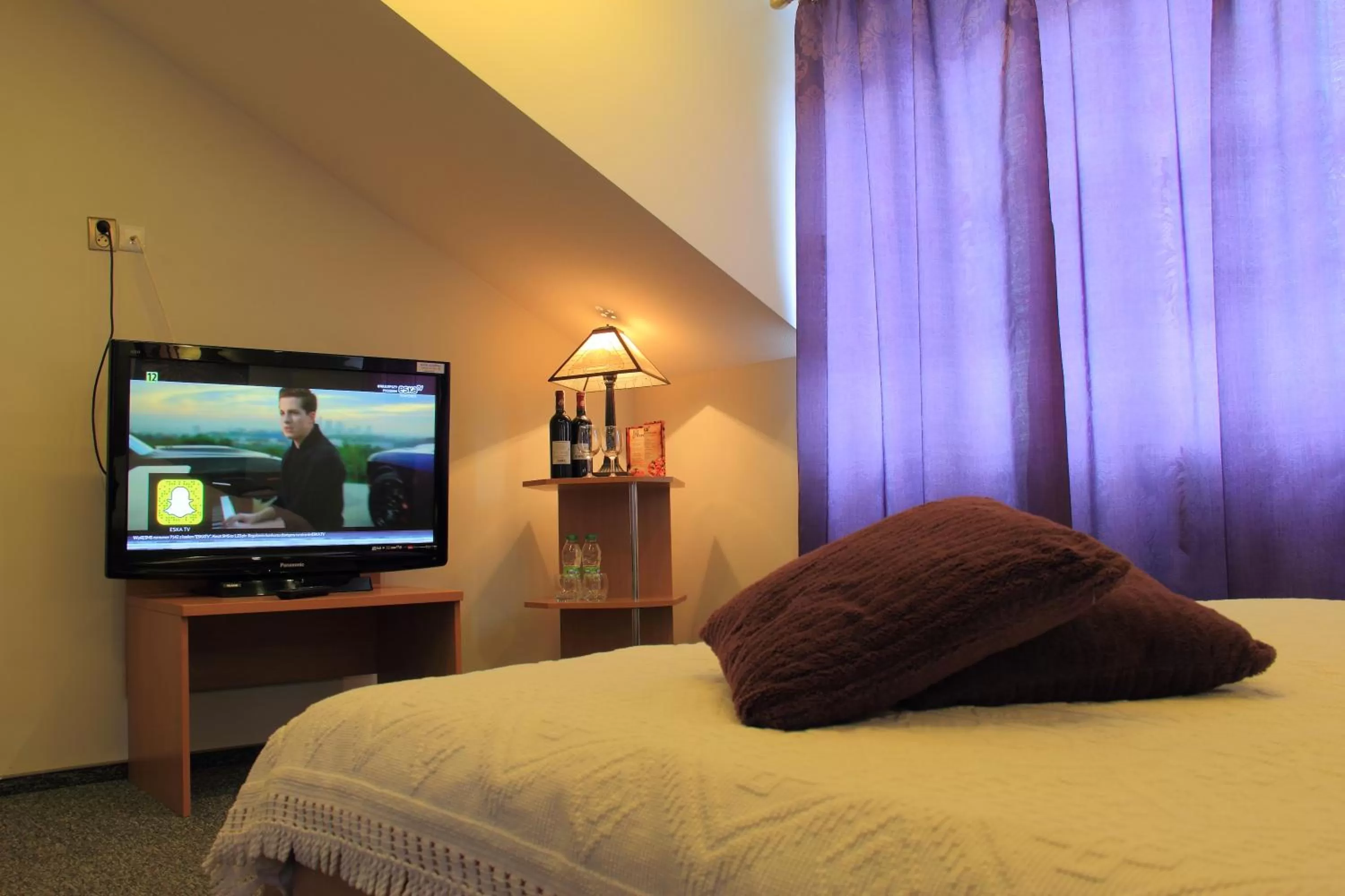 Bed in Hotel Kasieńka