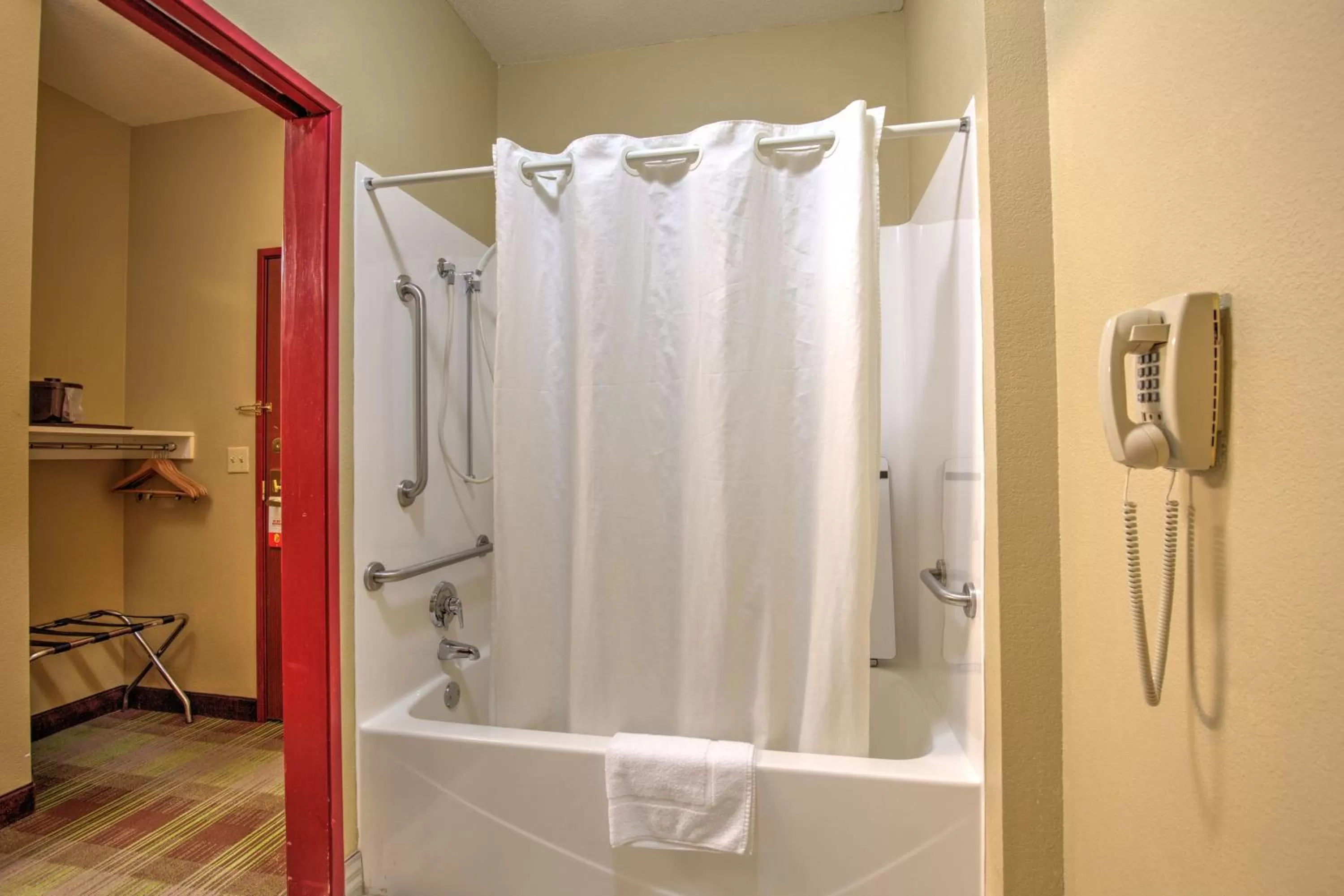 Shower in Super 8 by Wyndham Waterloo