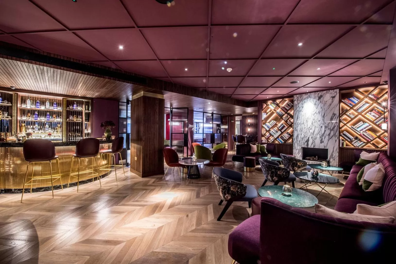 Lounge or bar in The Marylebone Hotel