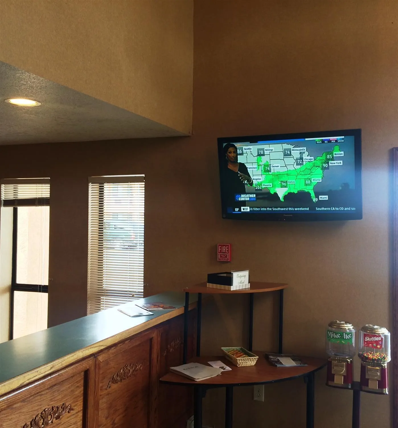 Lobby or reception in Rodeway Inn Santa Rosa