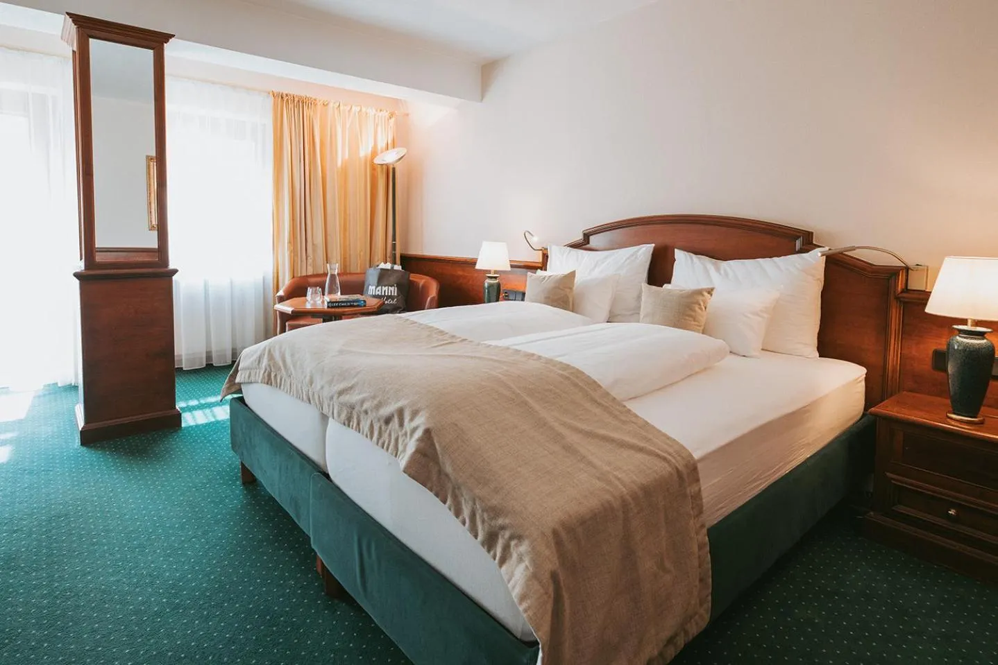 Photo of the whole room, Bed in MANNI das Hotel