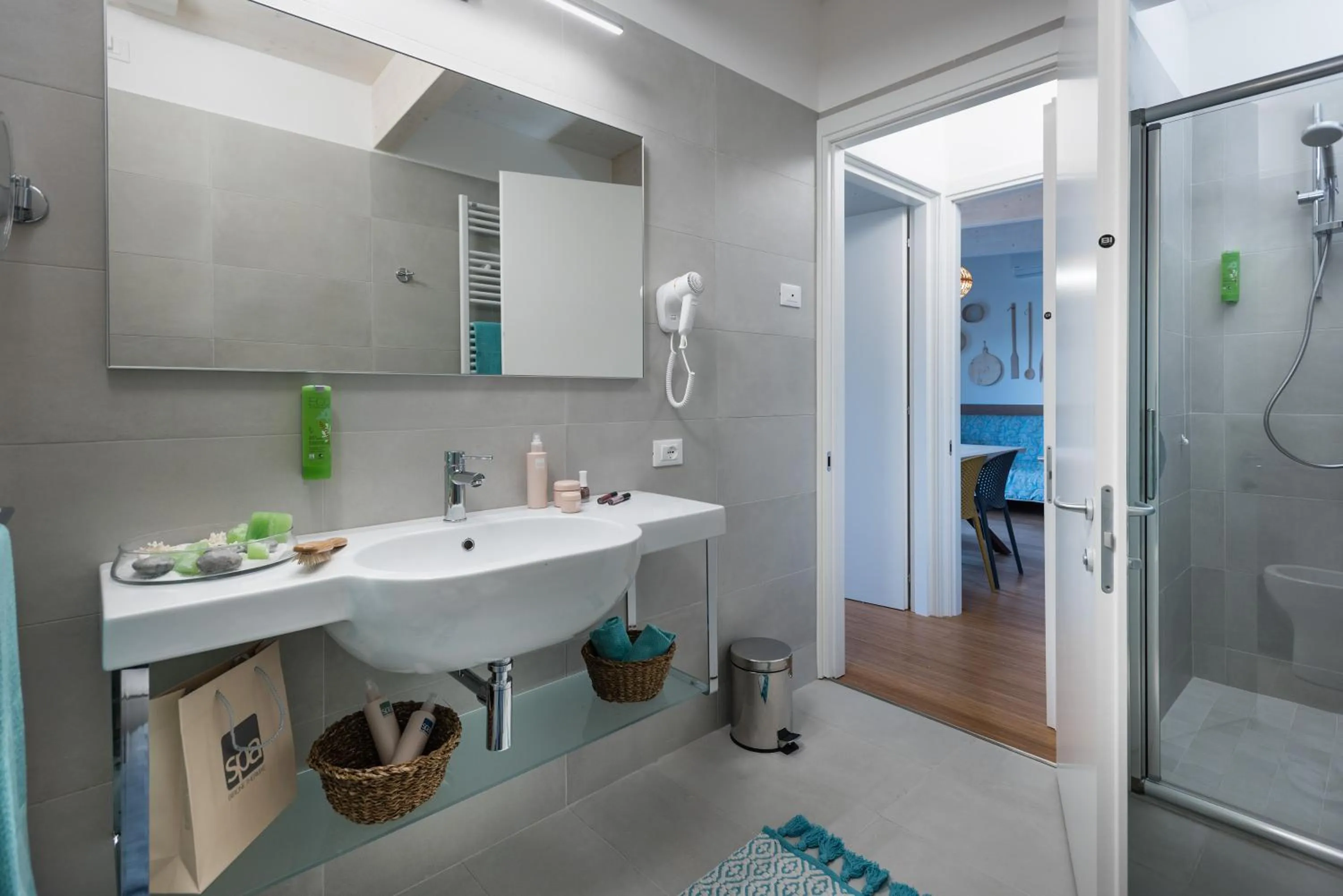 Shower in Lino delle Fate Eco Resort