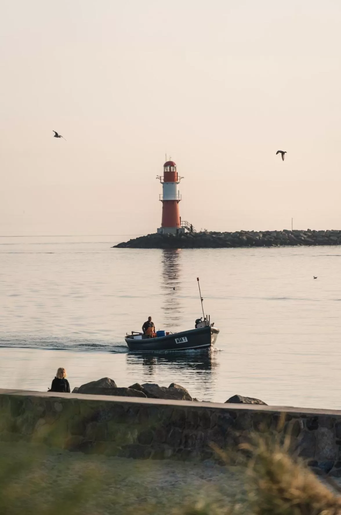 Area and facilities in aja Warnemünde