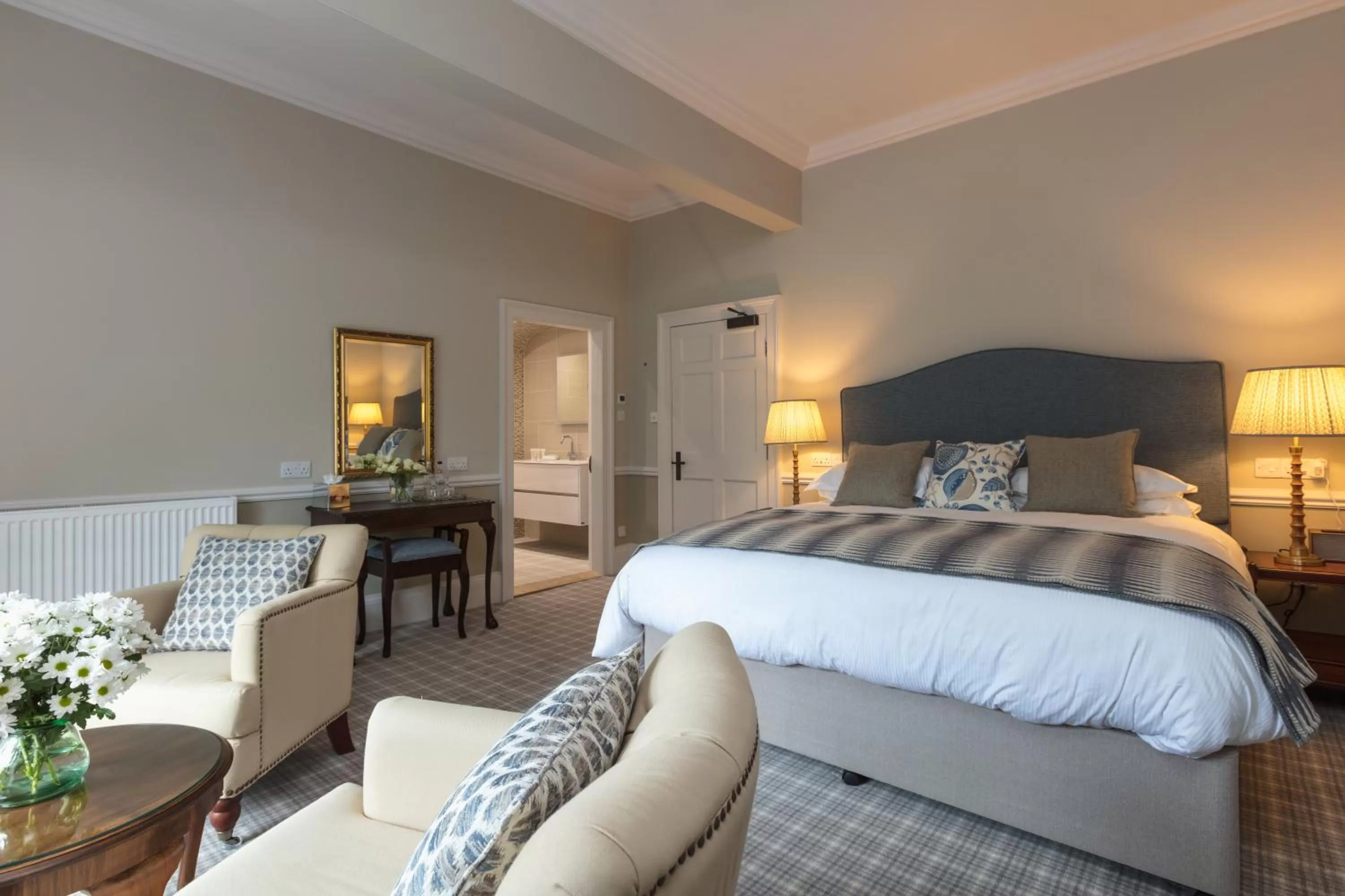 Photo of the whole room, Bed in Farlam Hall Hotel & Restaurant