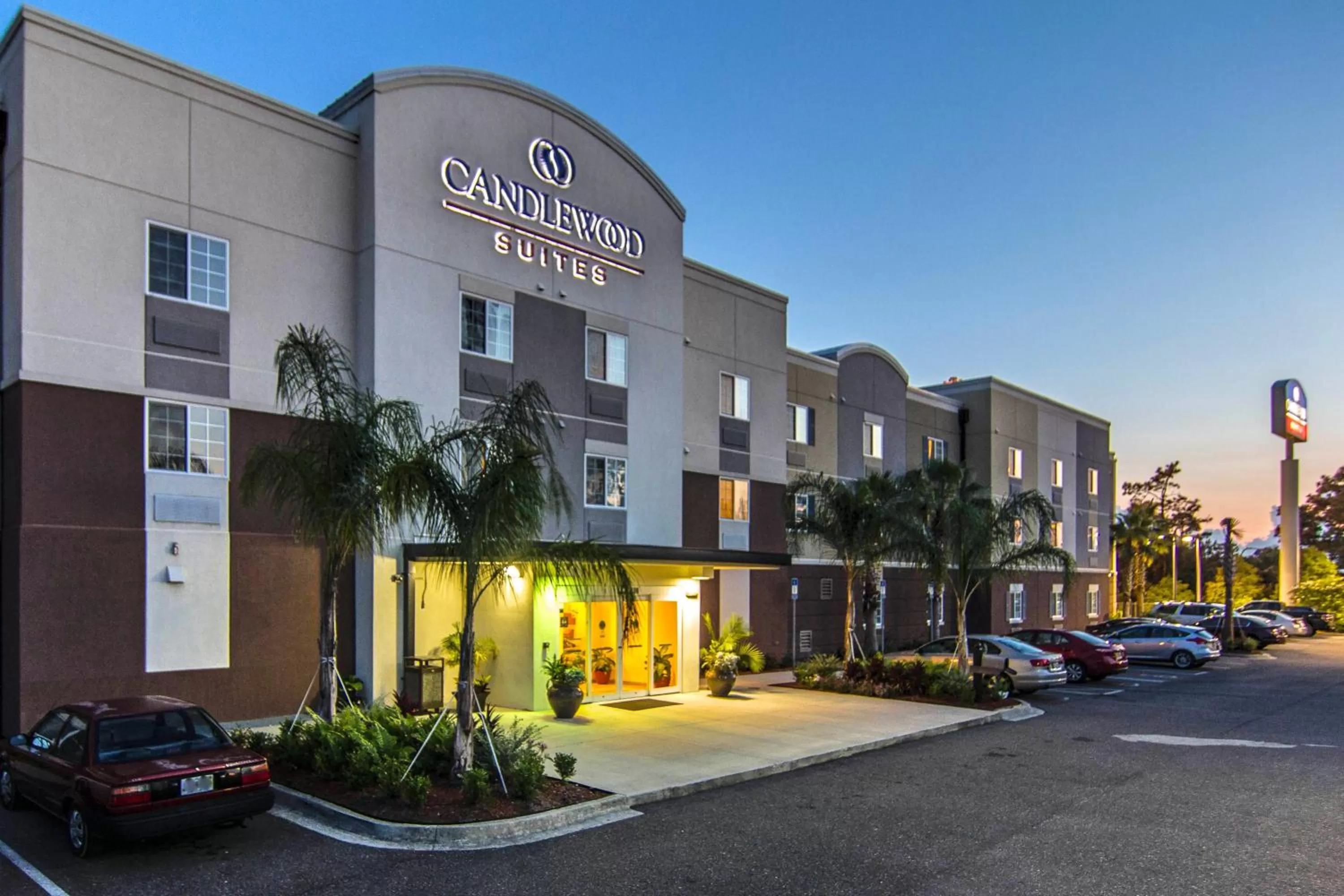 Property building in Candlewood Suites Jacksonville East Merril Road by IHG