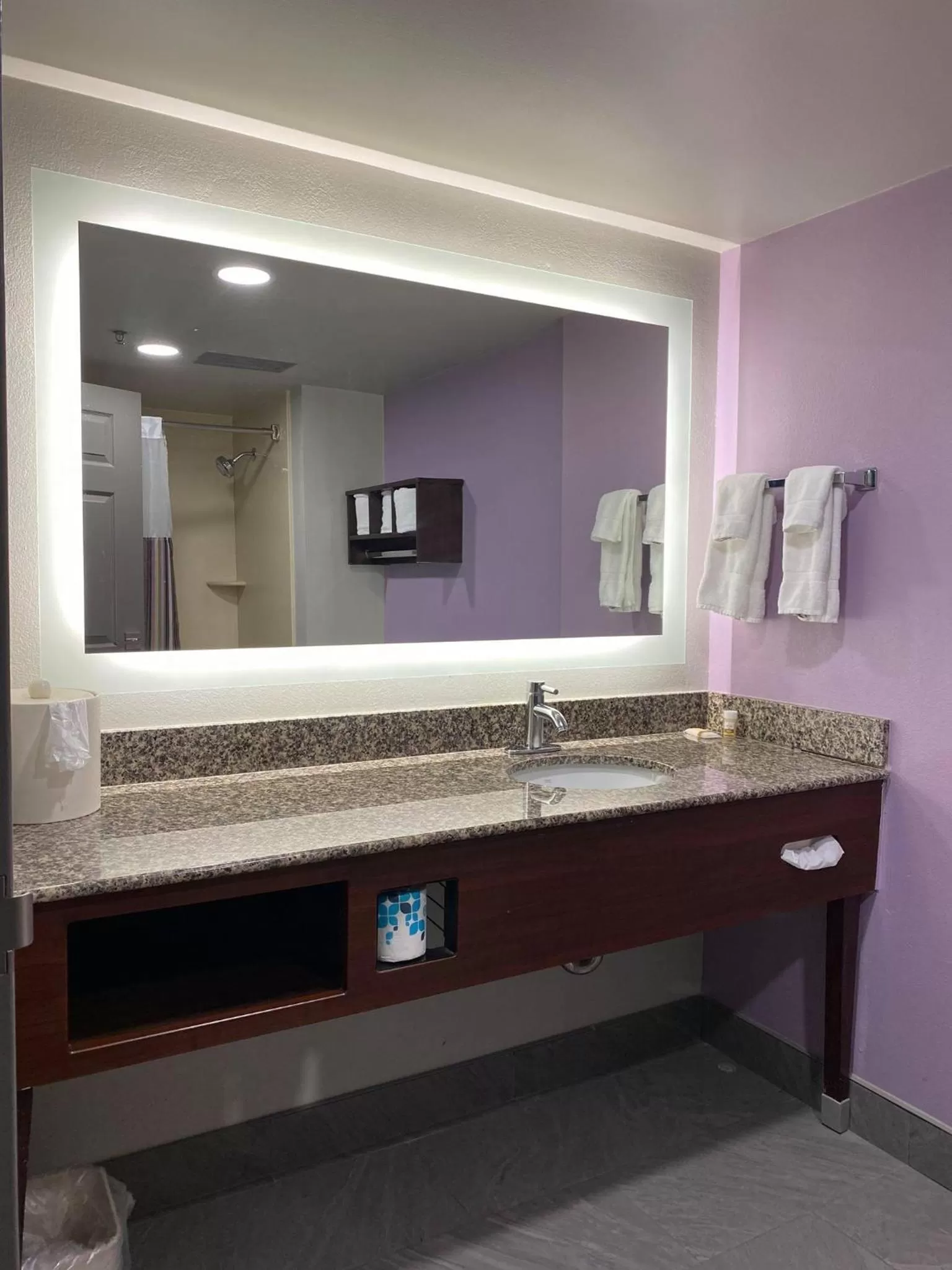 Bathroom in La Quinta by Wyndham Clarksville