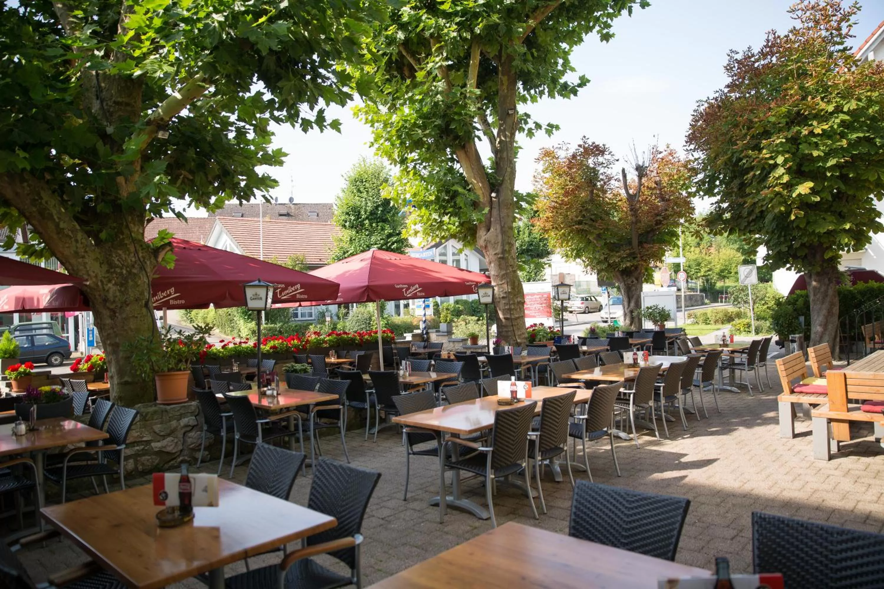 Patio in Tuniberg Restaurant Hotel