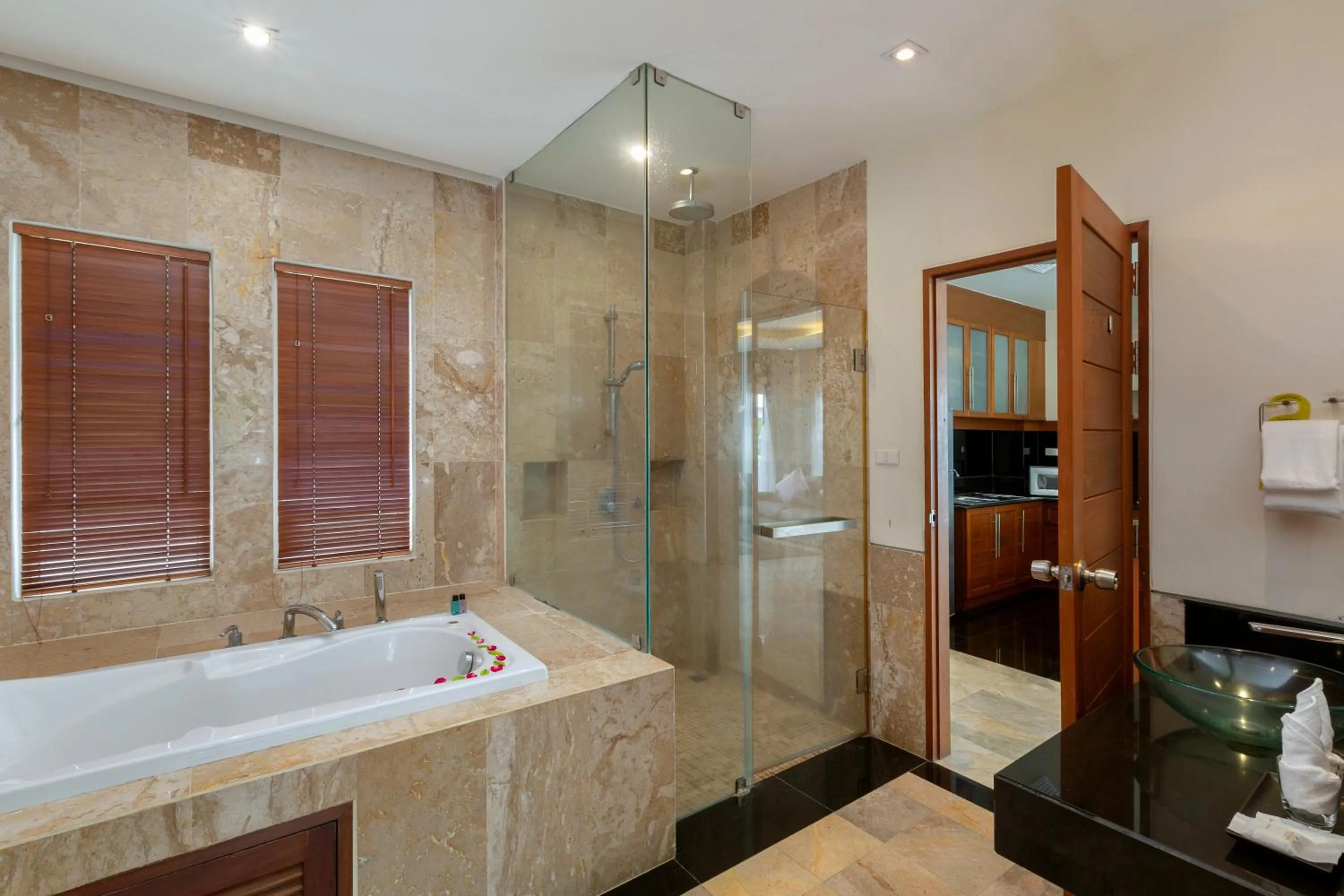 Bathroom in Phunawa Resort Phuket Karon Beach - SHA Plus