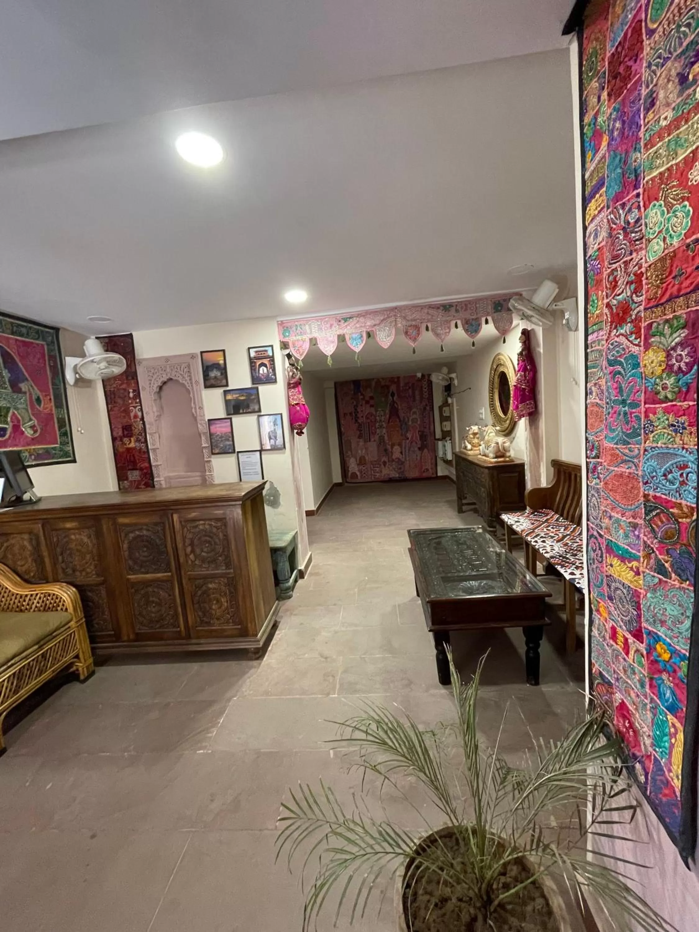 Property building, Lobby/Reception in Corsican Haveli