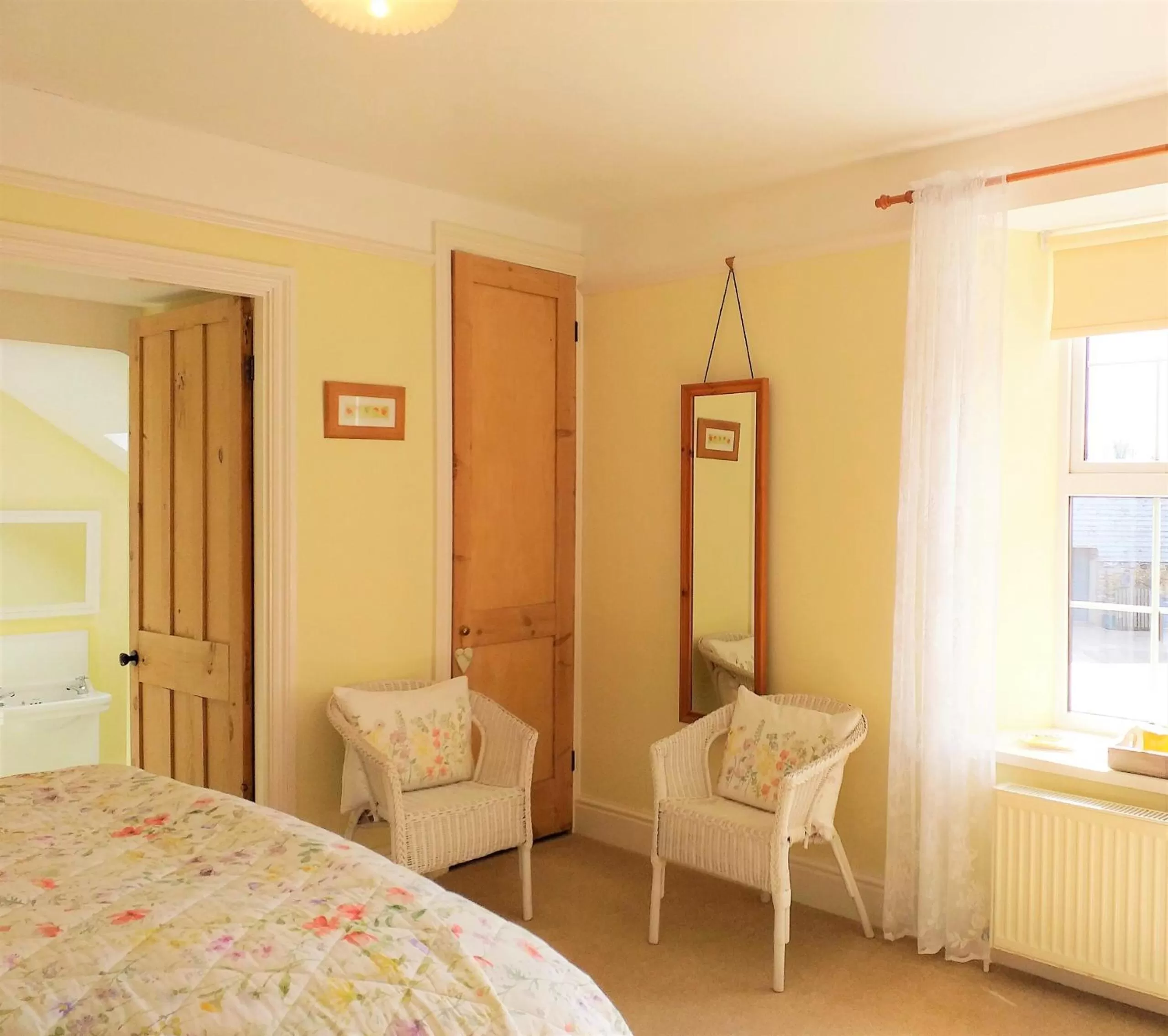 Bedroom in Lobhill Farmhouse Bed and Breakfast and Self Catering Accommodation