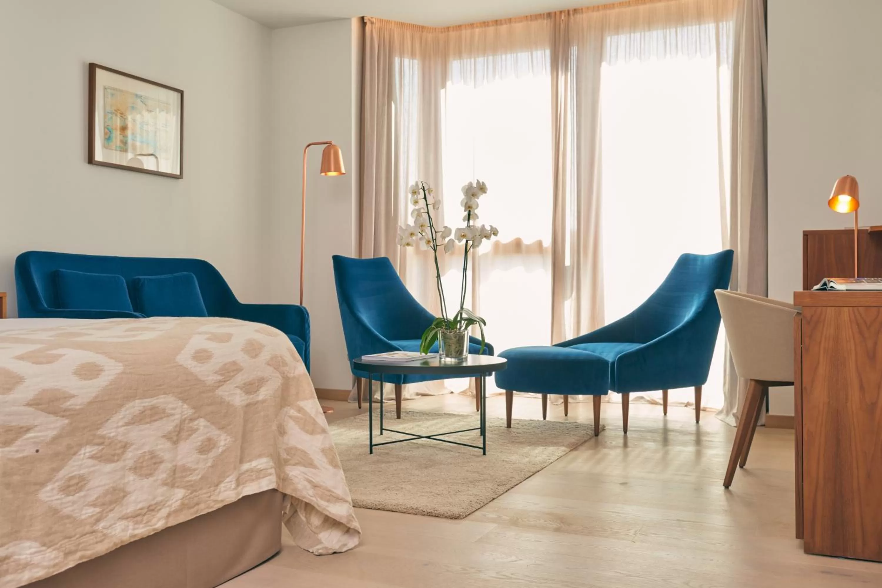 Living room, Bed in Es Princep - The Leading Hotels of the World