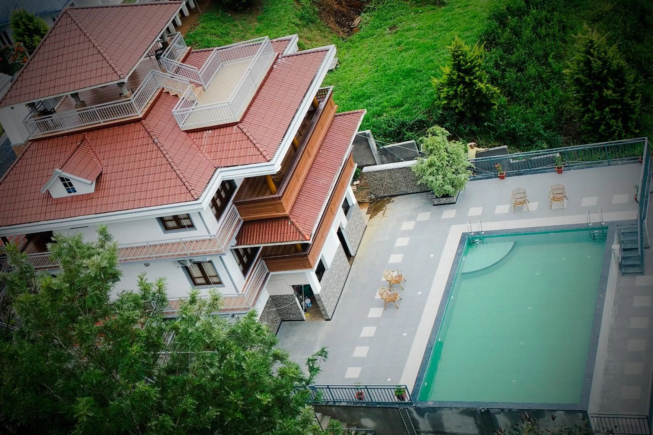 Property building, Bird's-eye View in Zenha Resorts