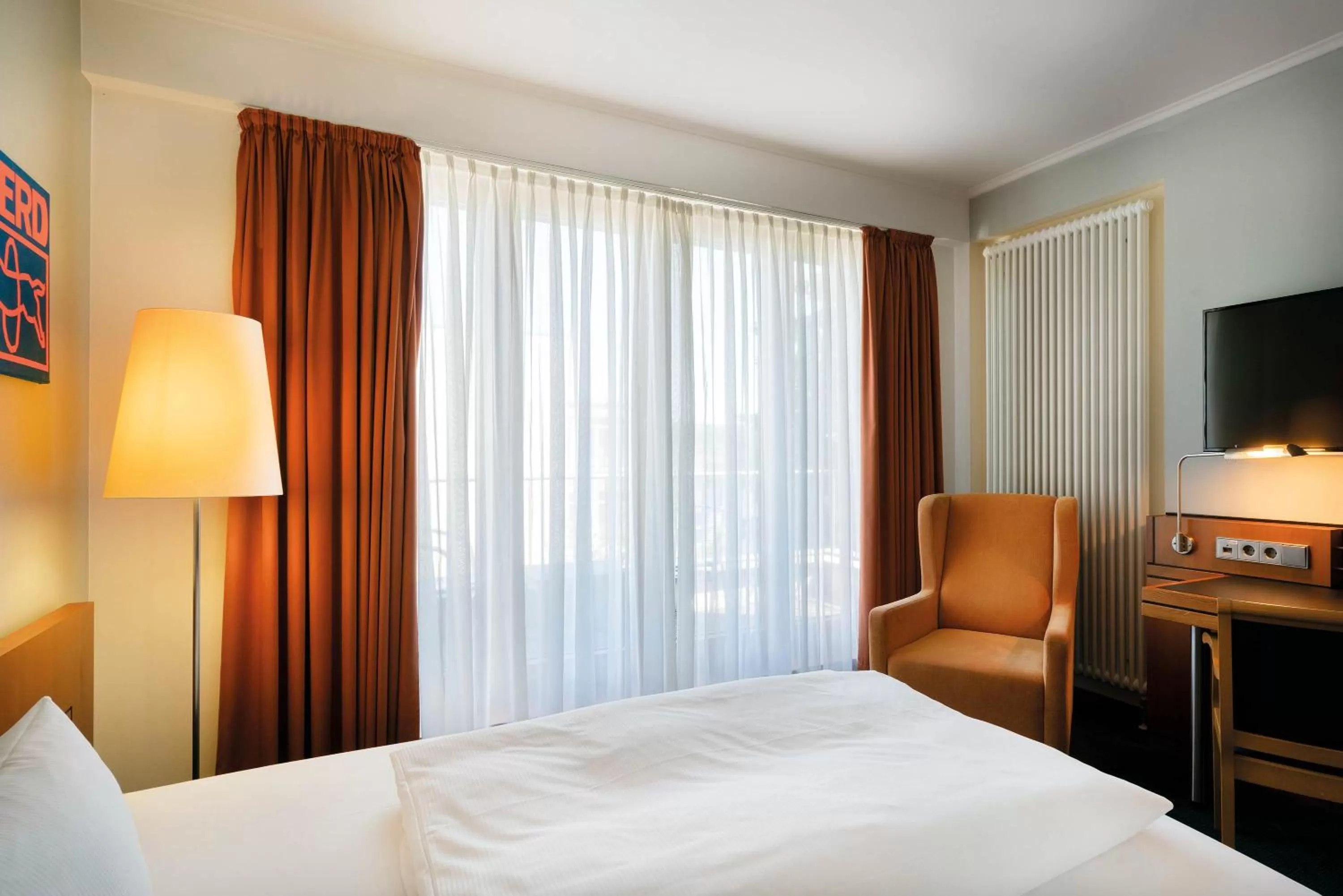 Bed in Seminaris Avendi Hotel Potsdam