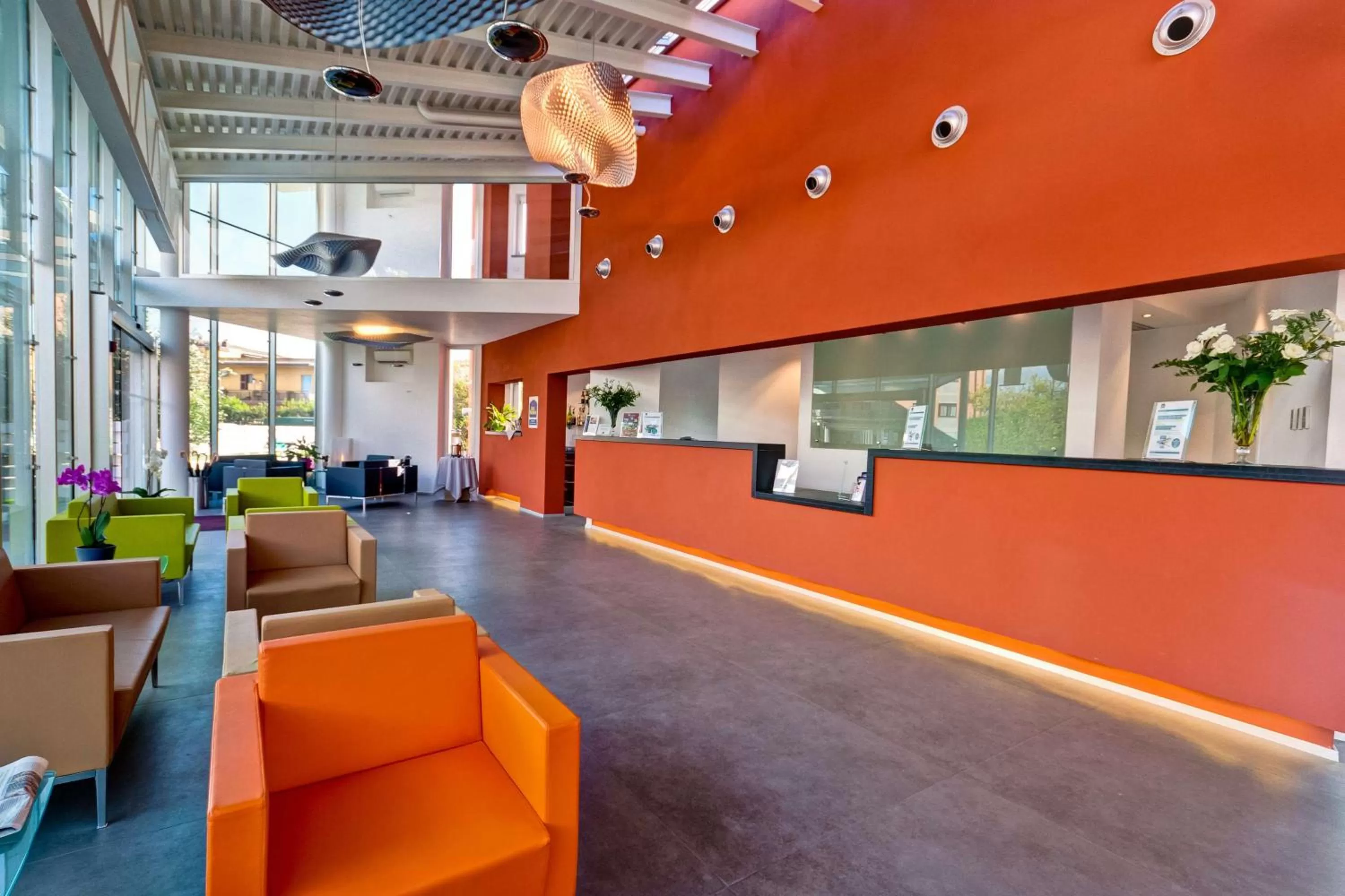 On site in Best Western Hotel Rome Airport