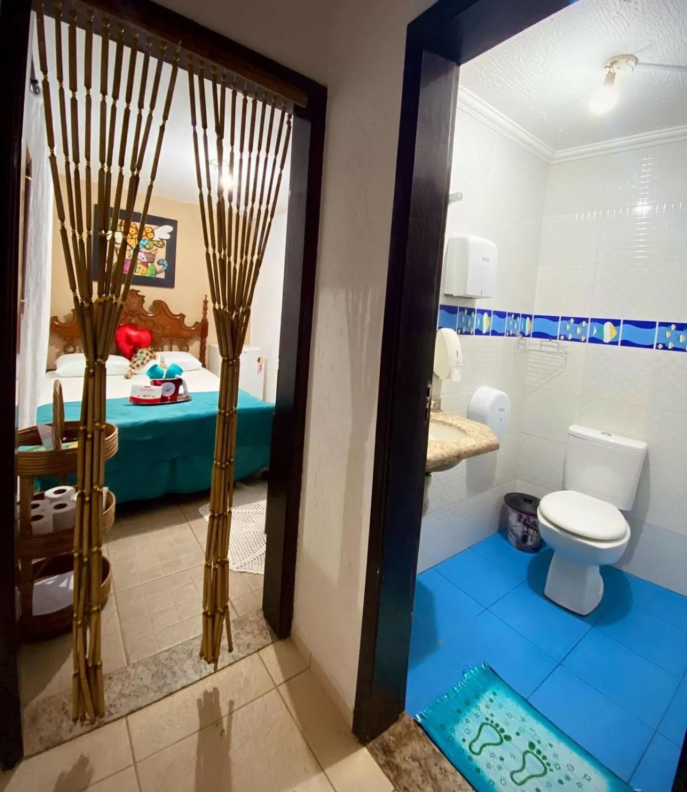 Bed in Hostel e Pousada Bahia Beach