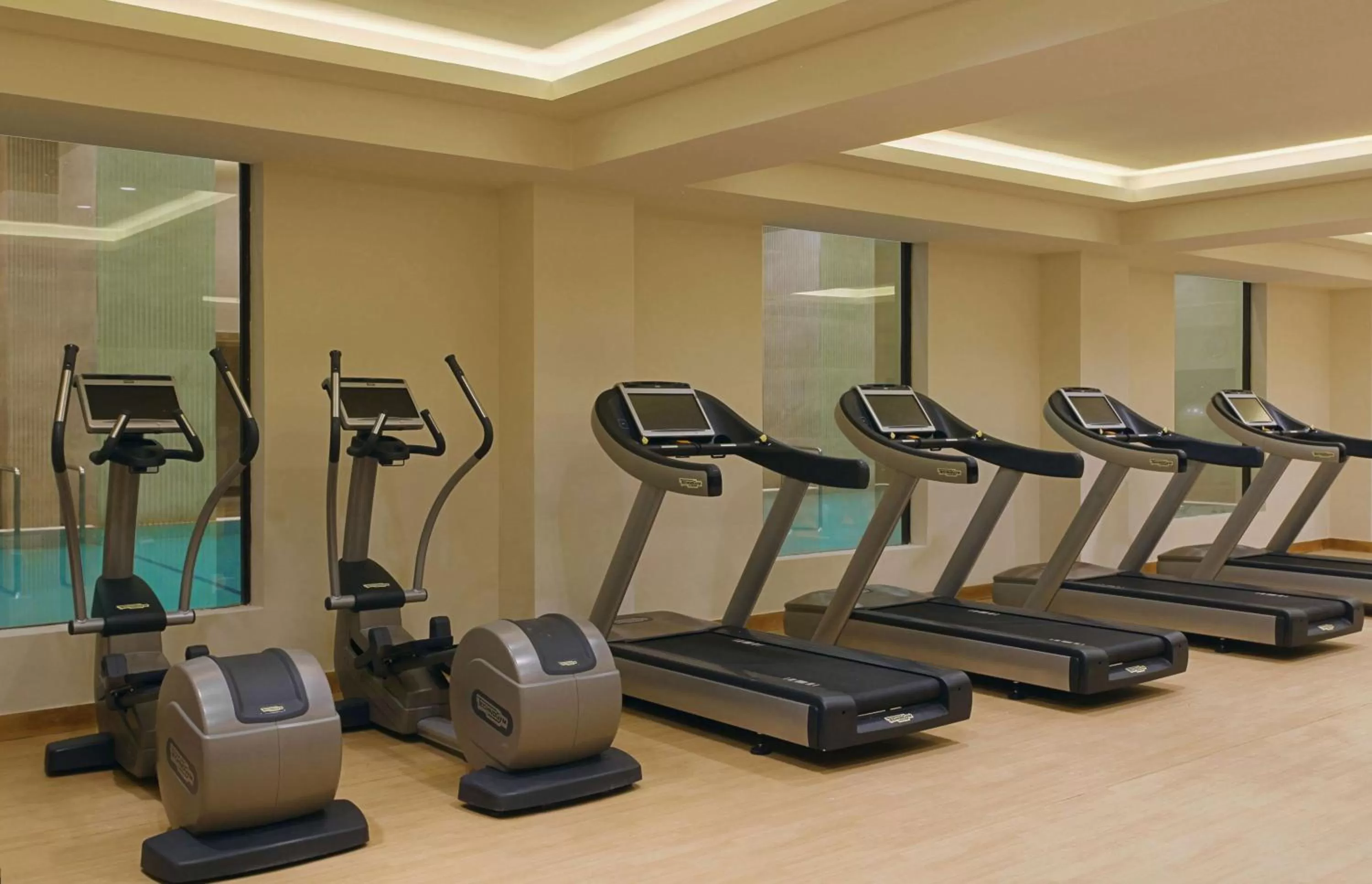 Fitness centre/facilities in Hilton Dushanbe
