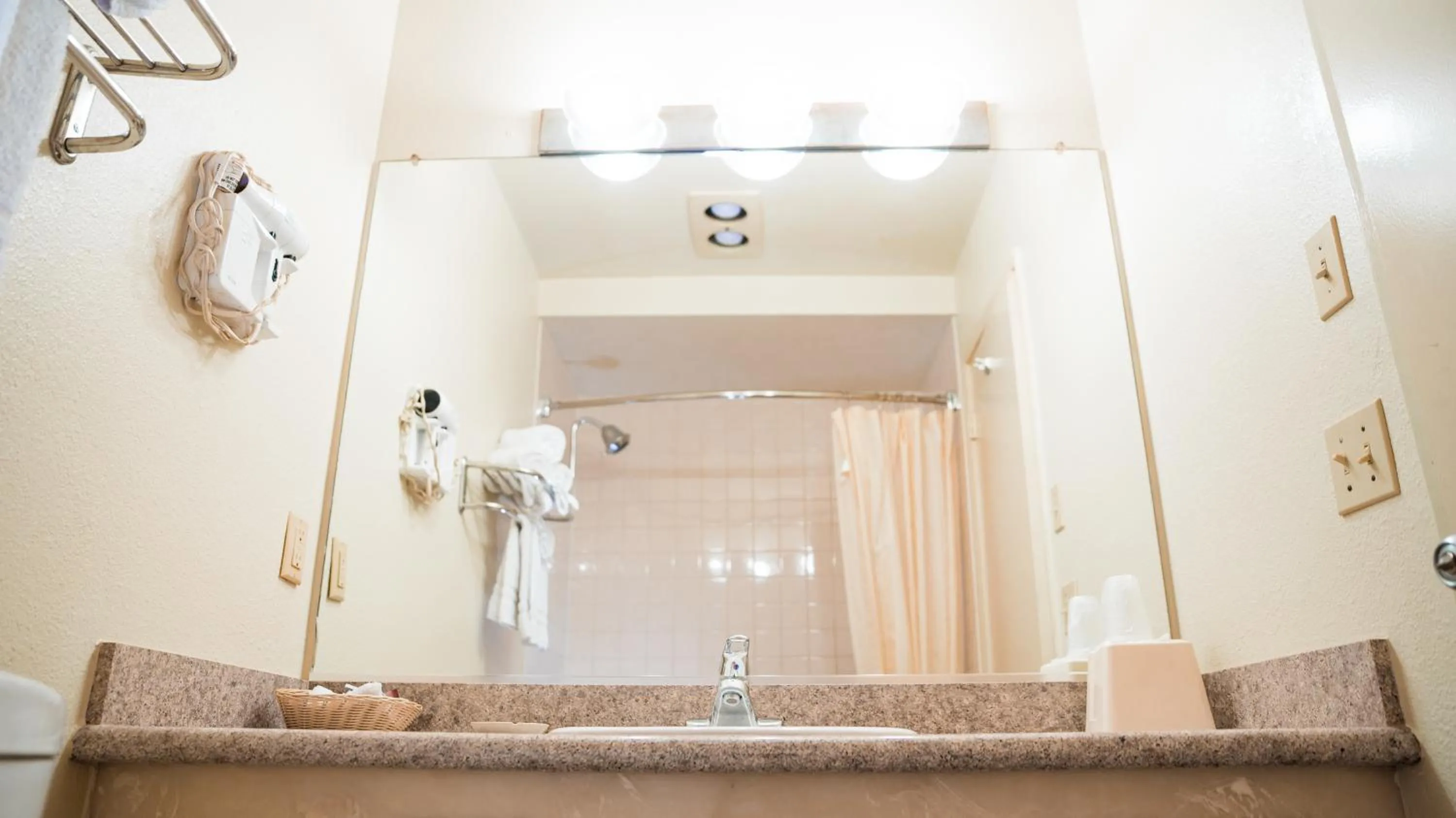 Bathroom in Motel 6 - Anaheim Hills, CA