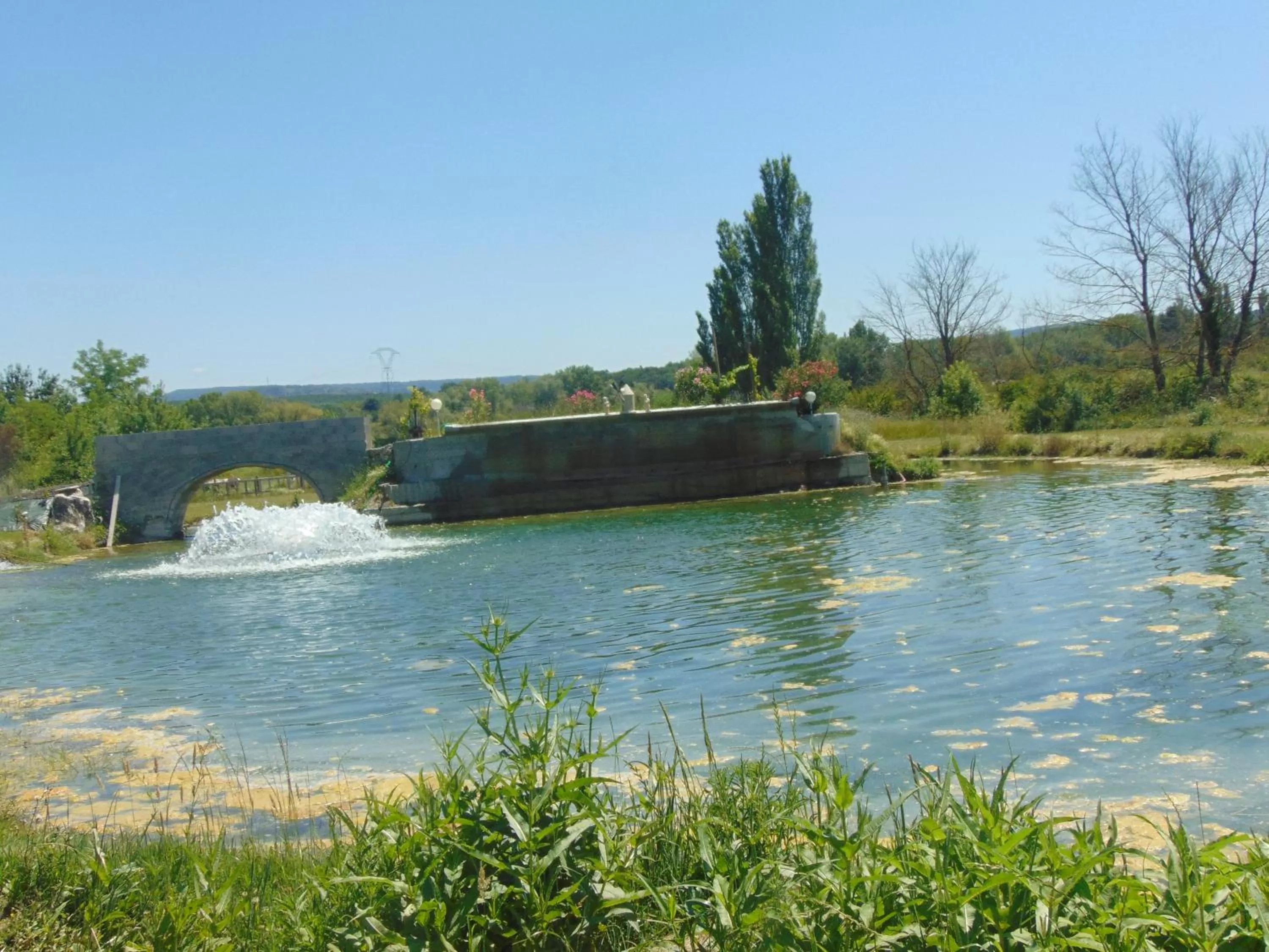 Natural landscape in Le Relais de la RN7
