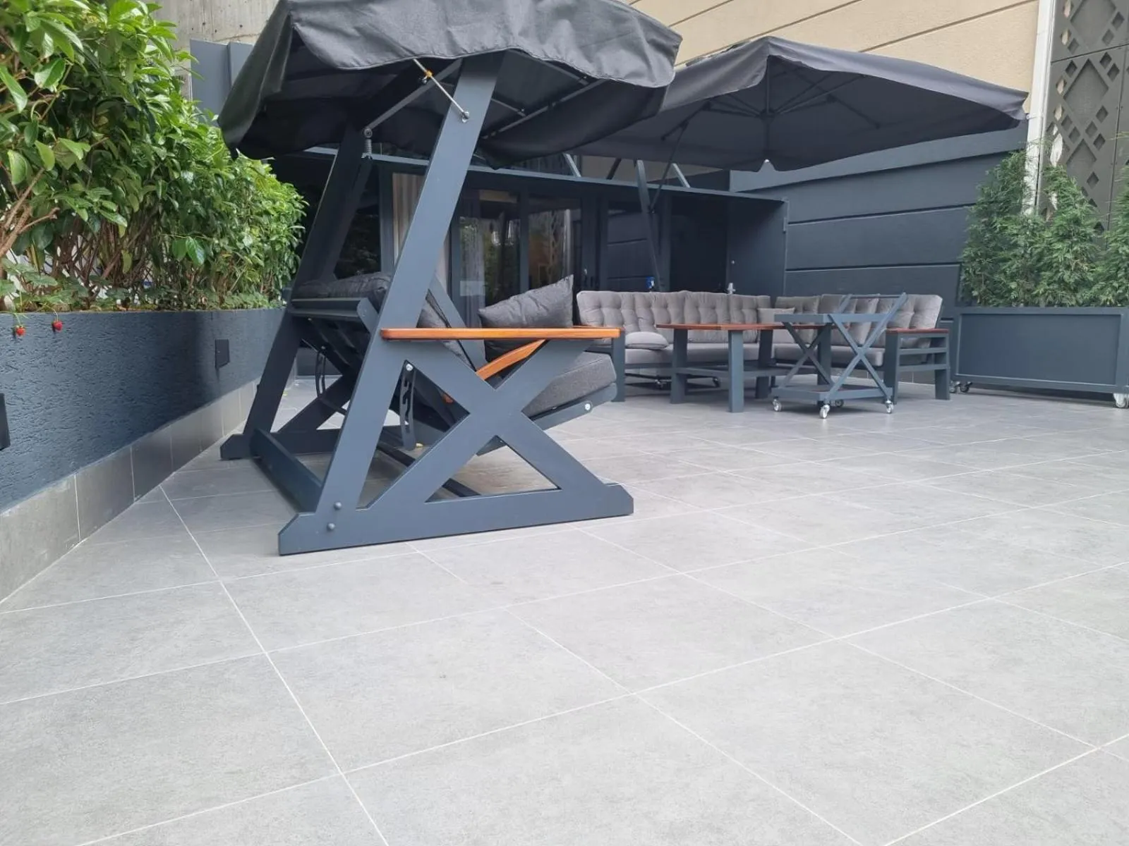 Patio in Mia Berre Hotels