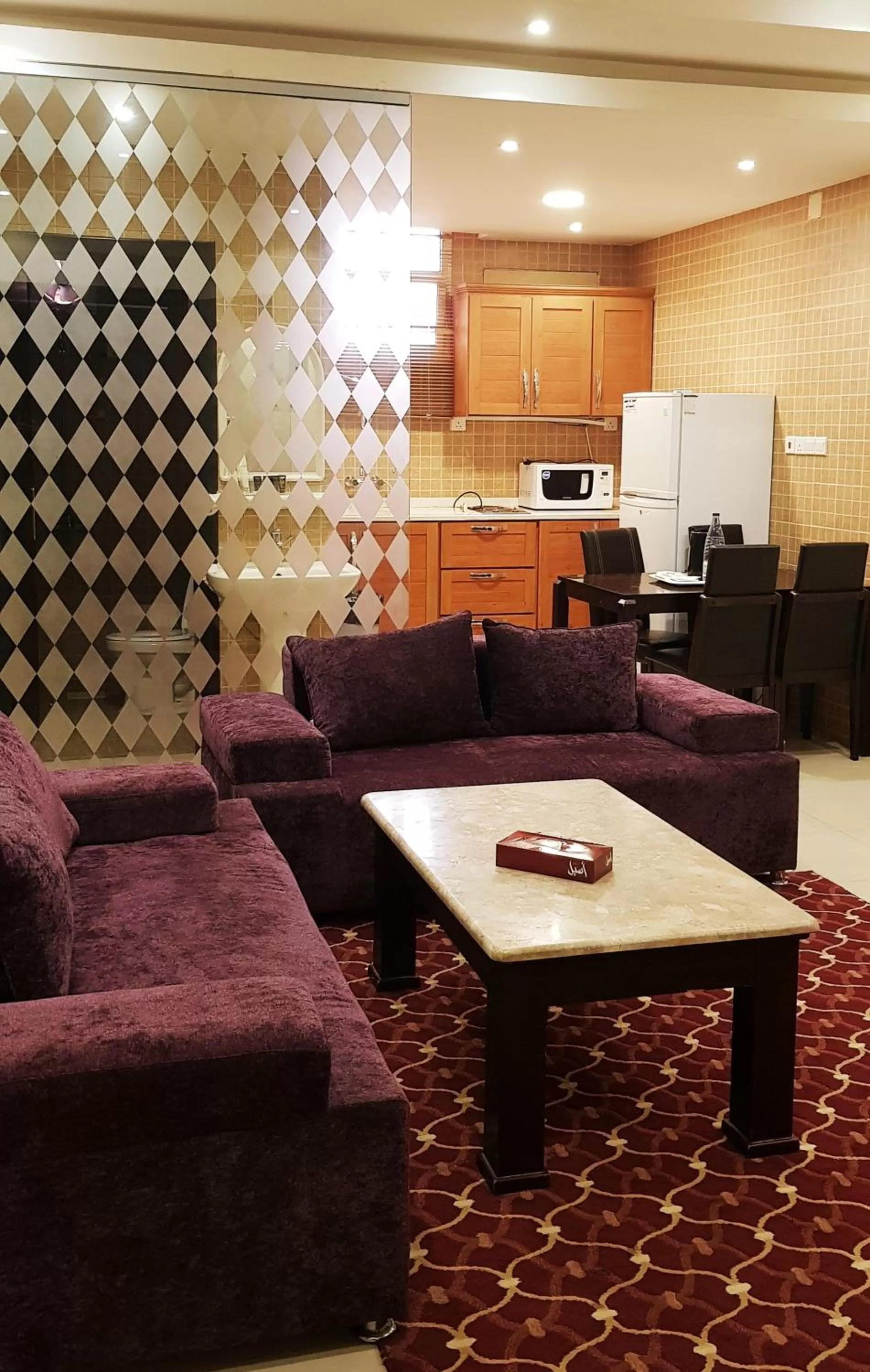Seating Area in Manazel Al Hamra Apartment 2