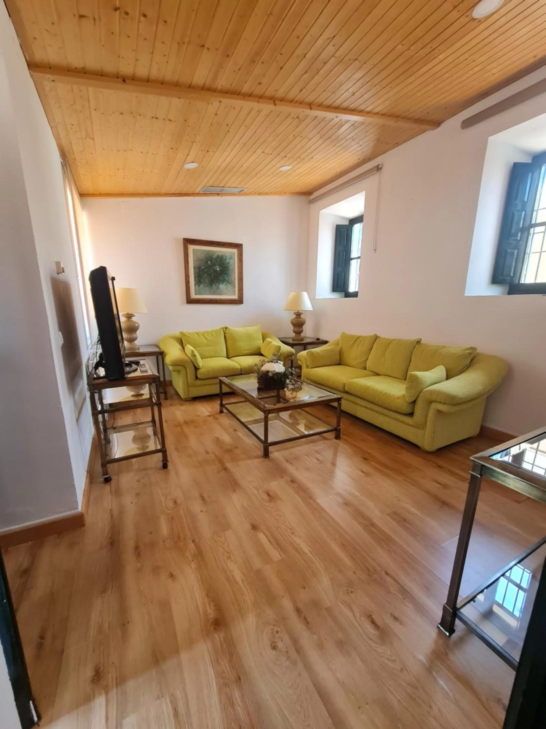 TV and multimedia, Seating Area in Alojamiento Rural Finca Barral