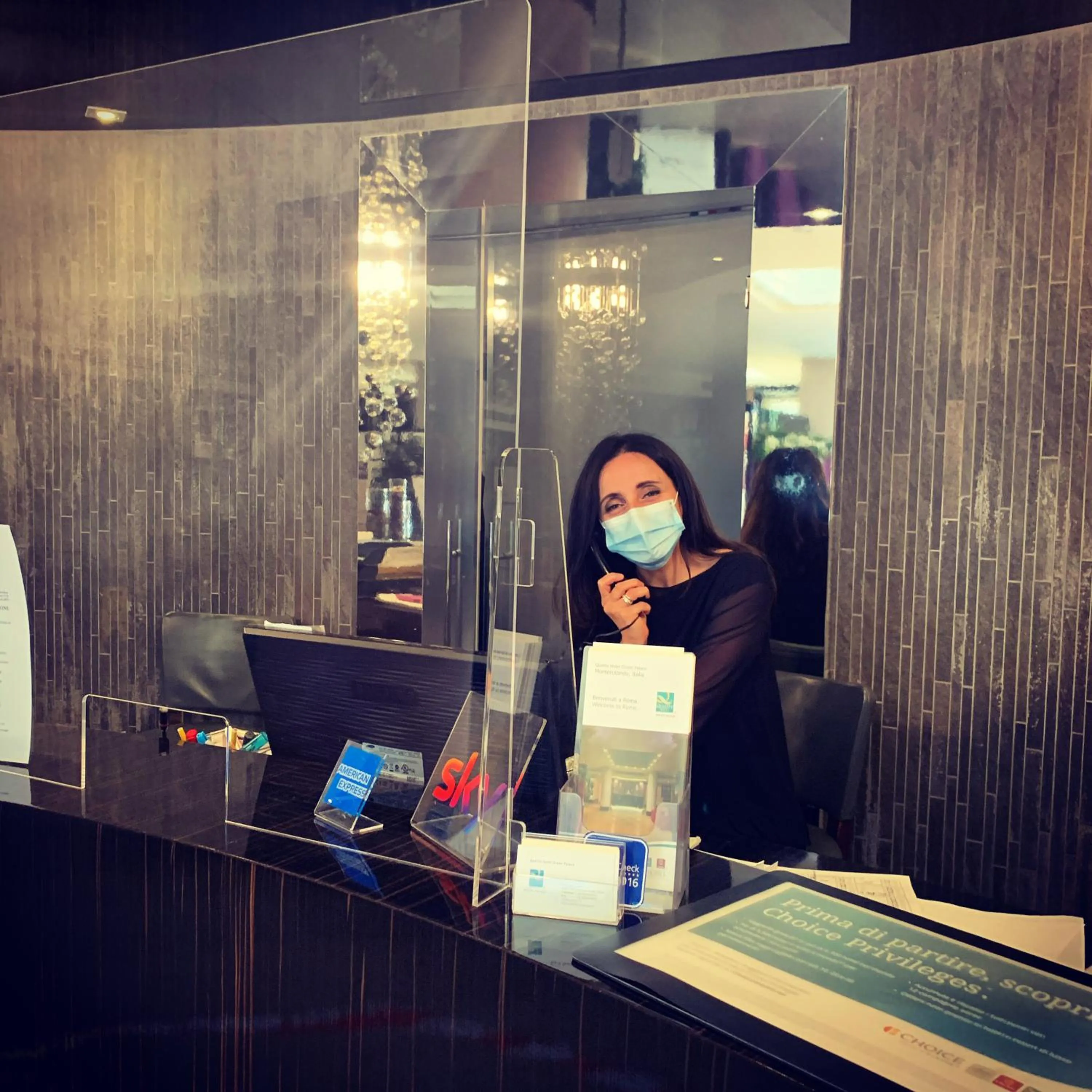 Staff in Quality Hotel Green Palace