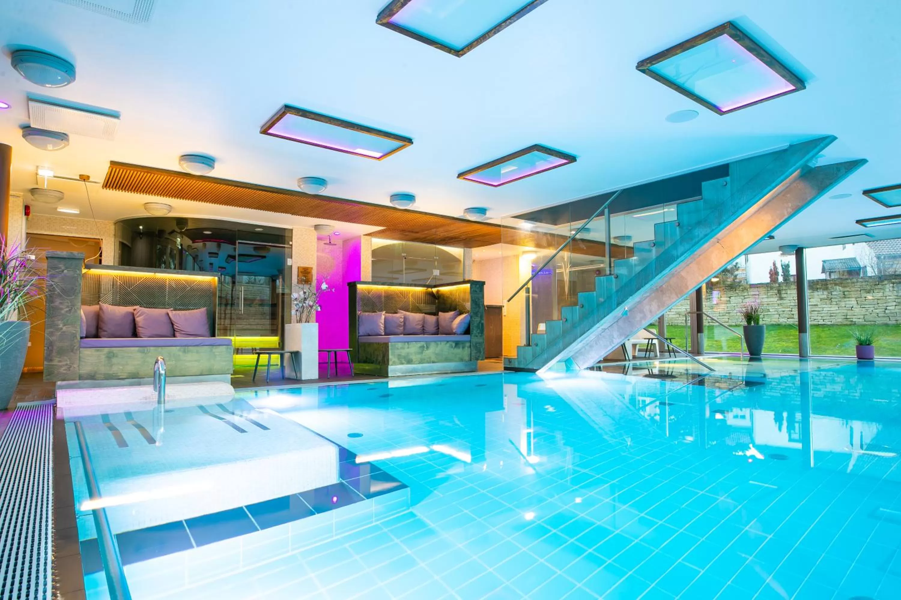 Sauna in Johan Design & SPA Hotel