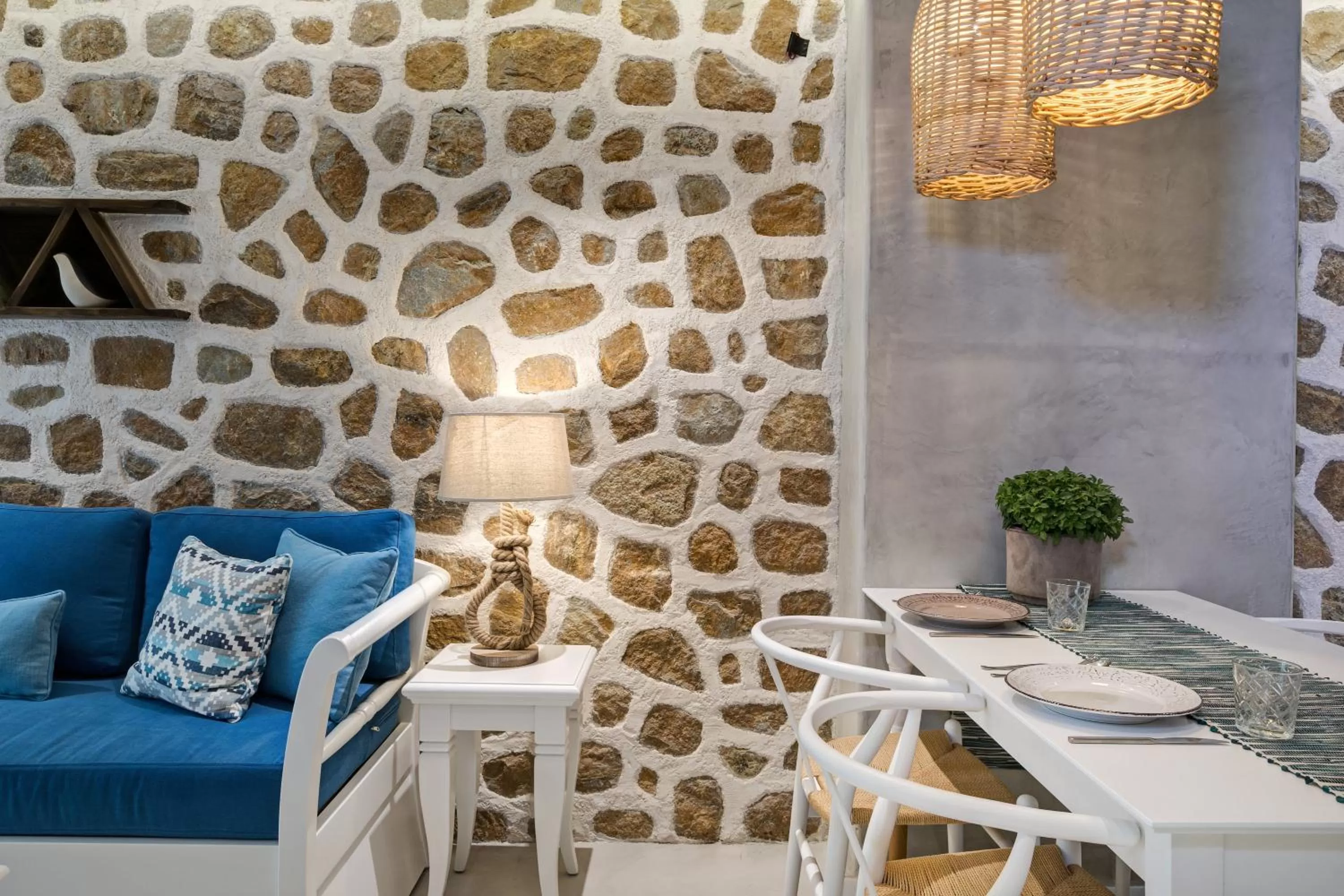 Living room in Estia Boutique Apartments