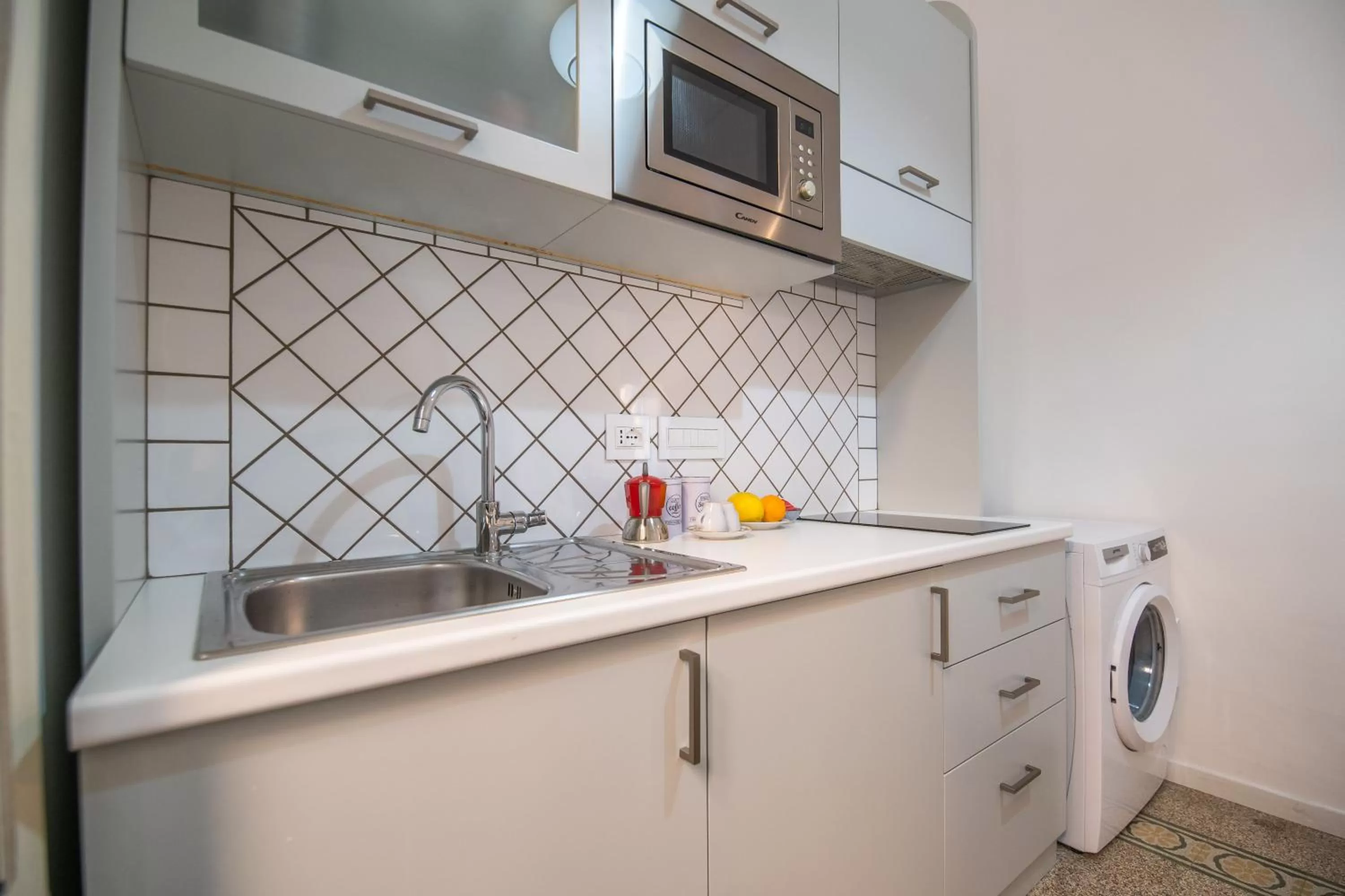 washing machine in Bed&Breakfast Salerno