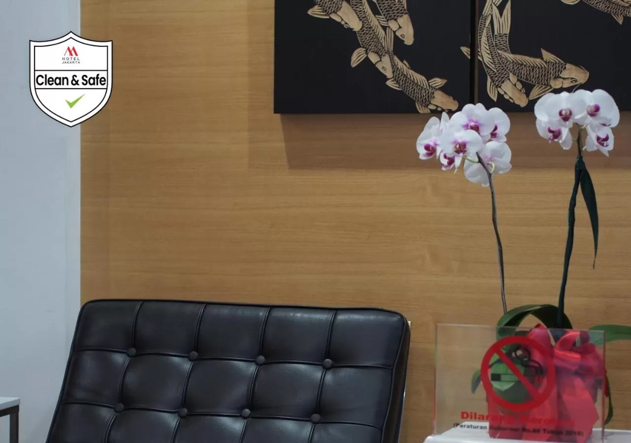 Lobby or reception in M Hotel