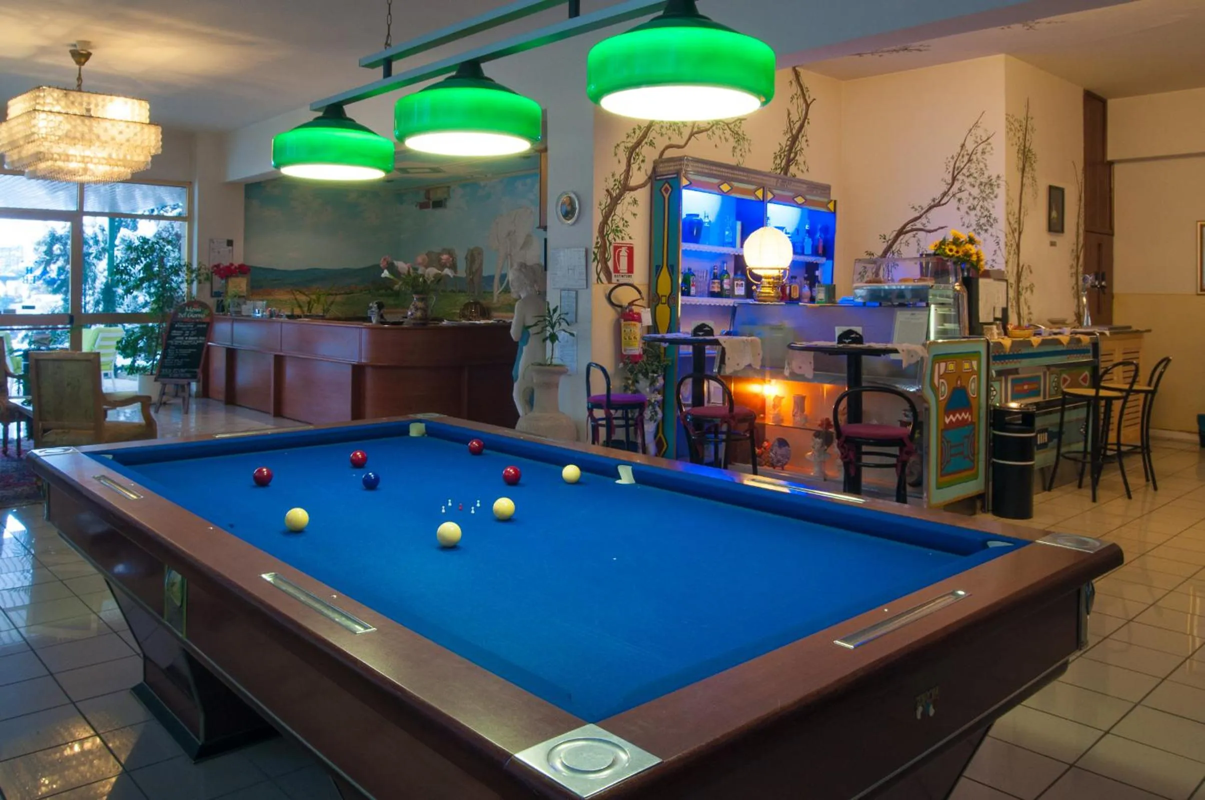 Billiard in Hotel Elefante Bianco
