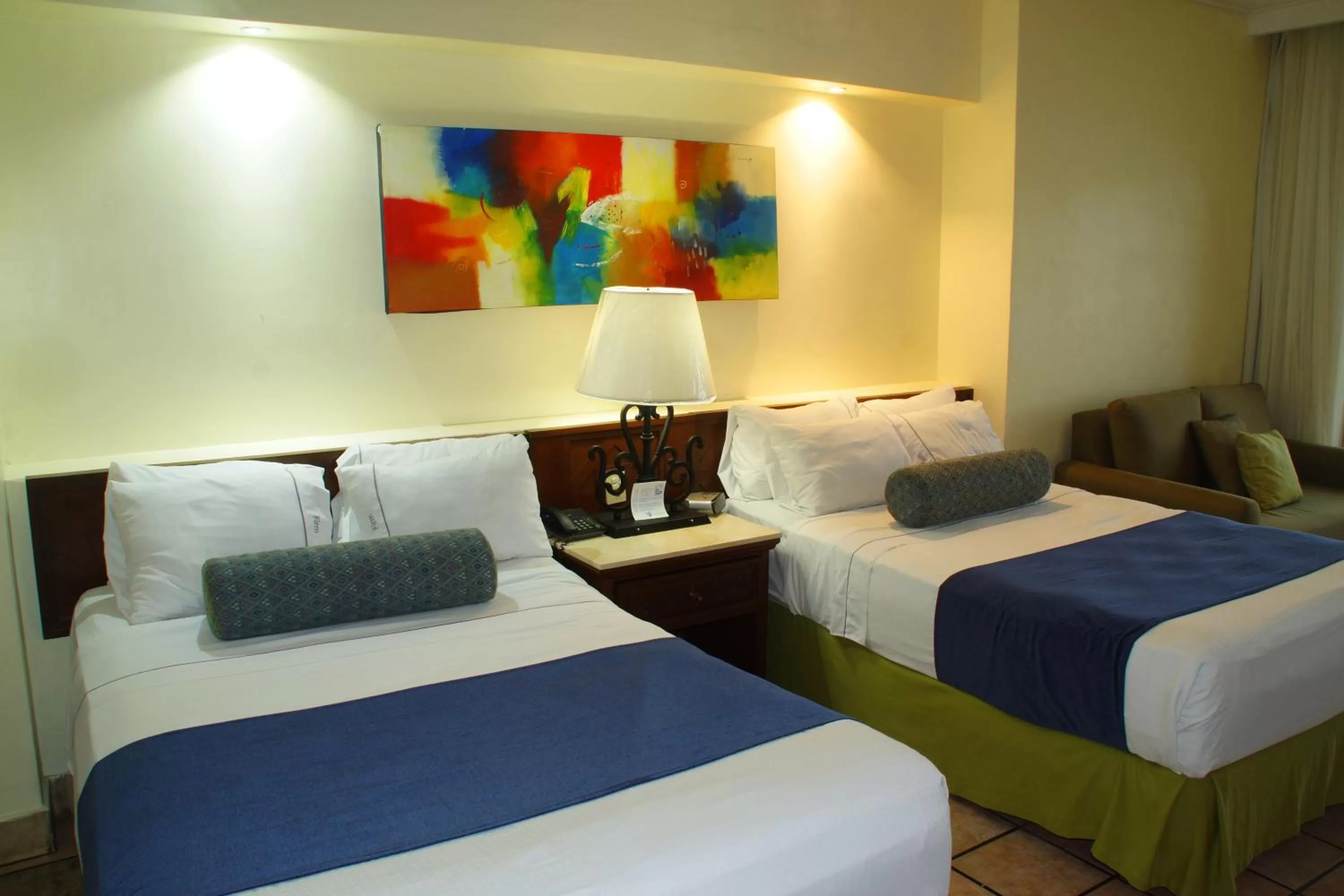 Bed in Royal Villas Resort