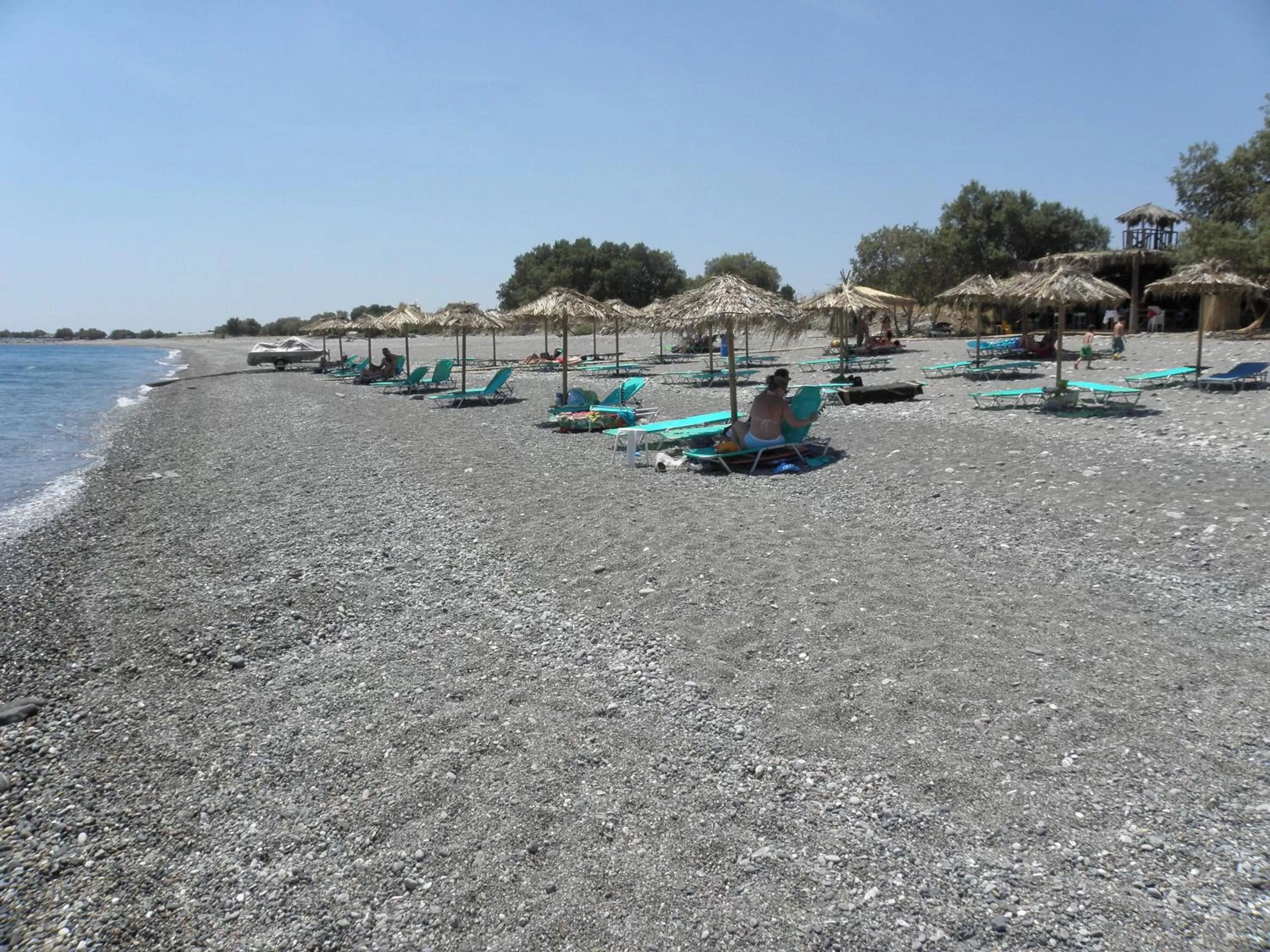Beach in Megim Hotel
