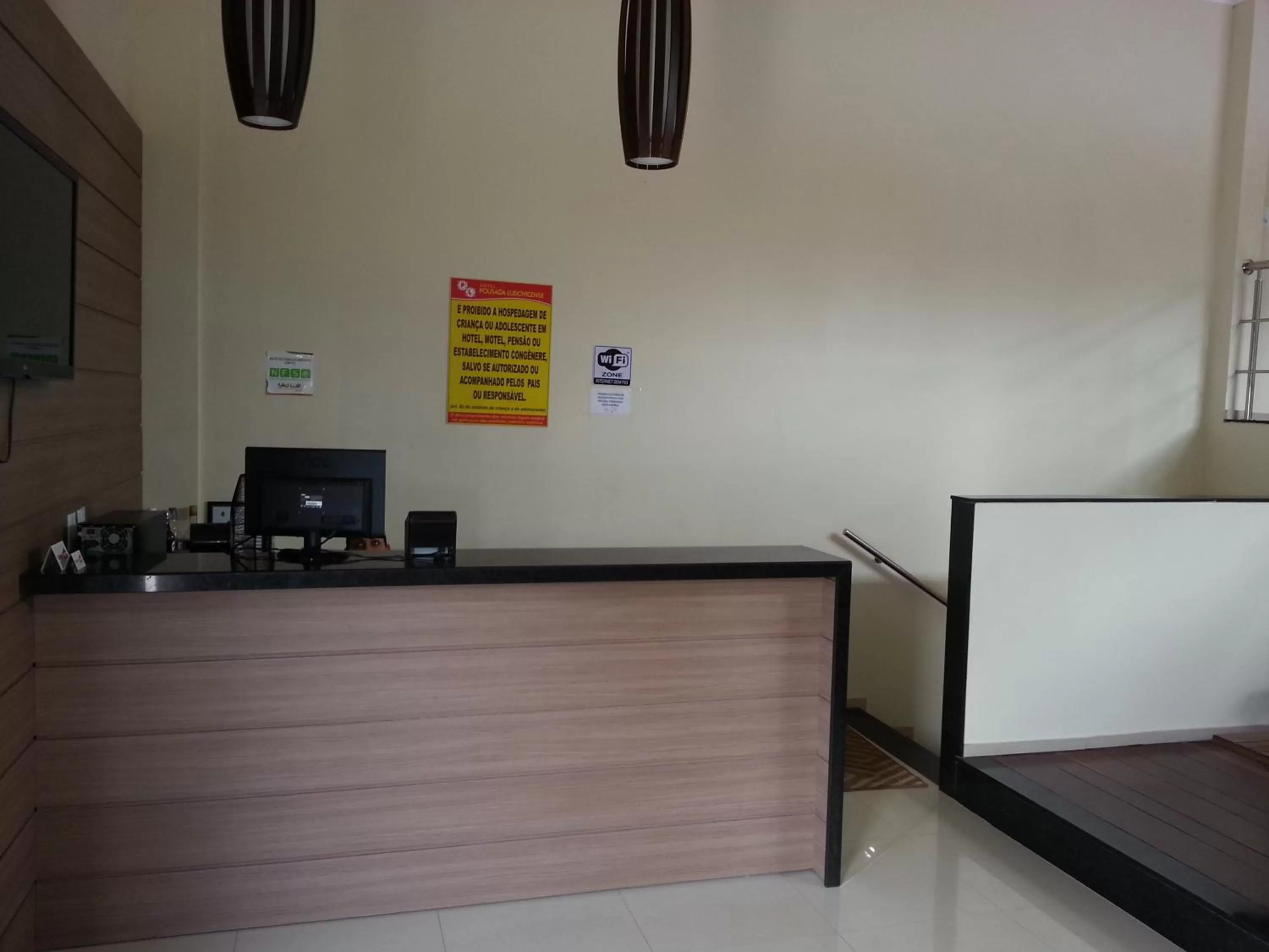 Lobby or reception, Lobby/Reception in Hotel Pousada Ludovicense