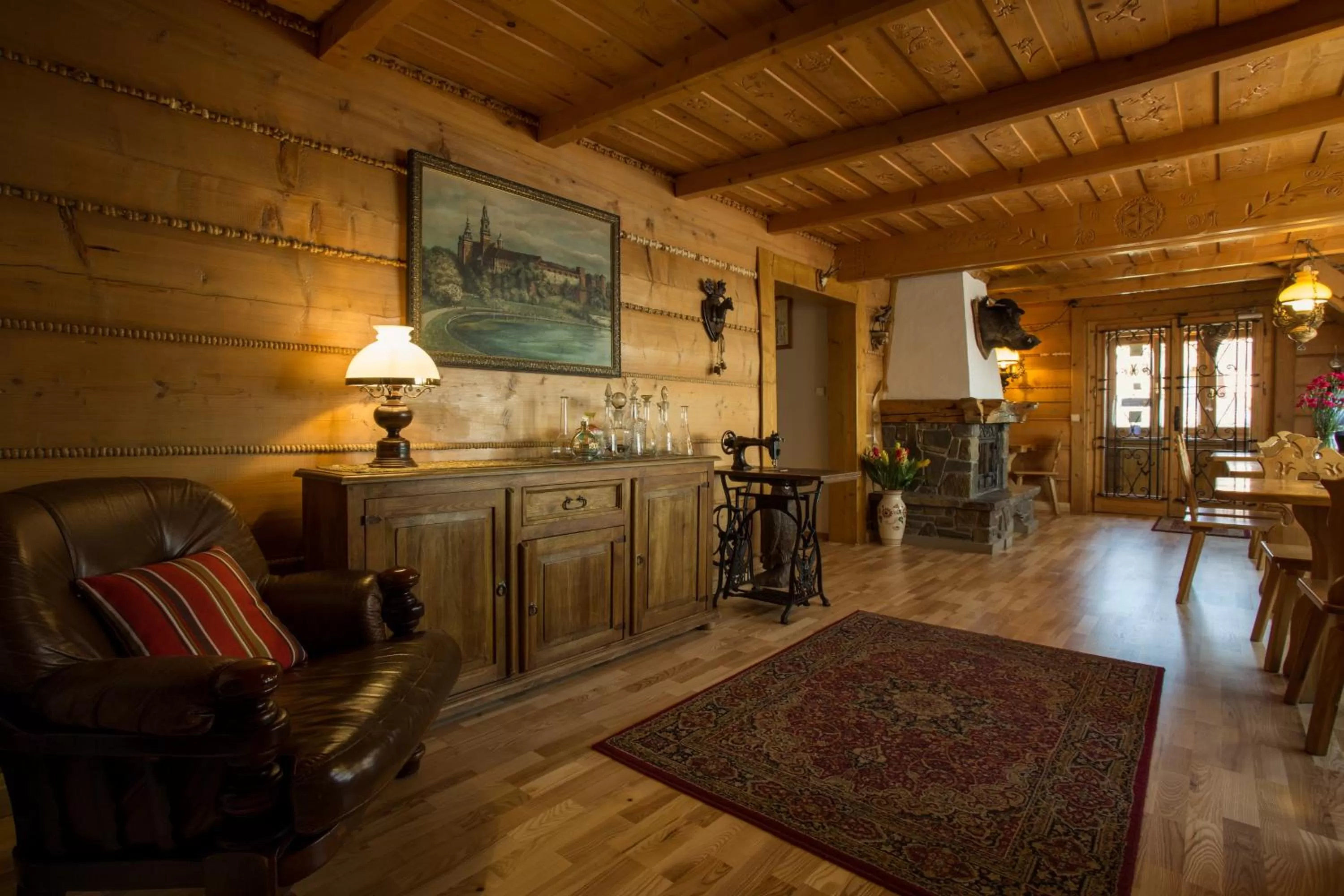 Seating Area in Rezydencja Bambi