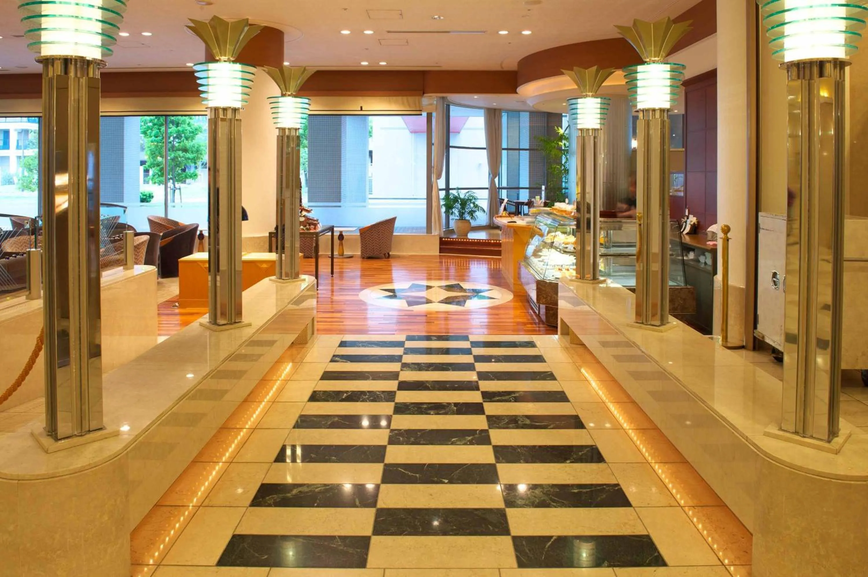 Lounge or bar in Miyako Hotel Amagasaki