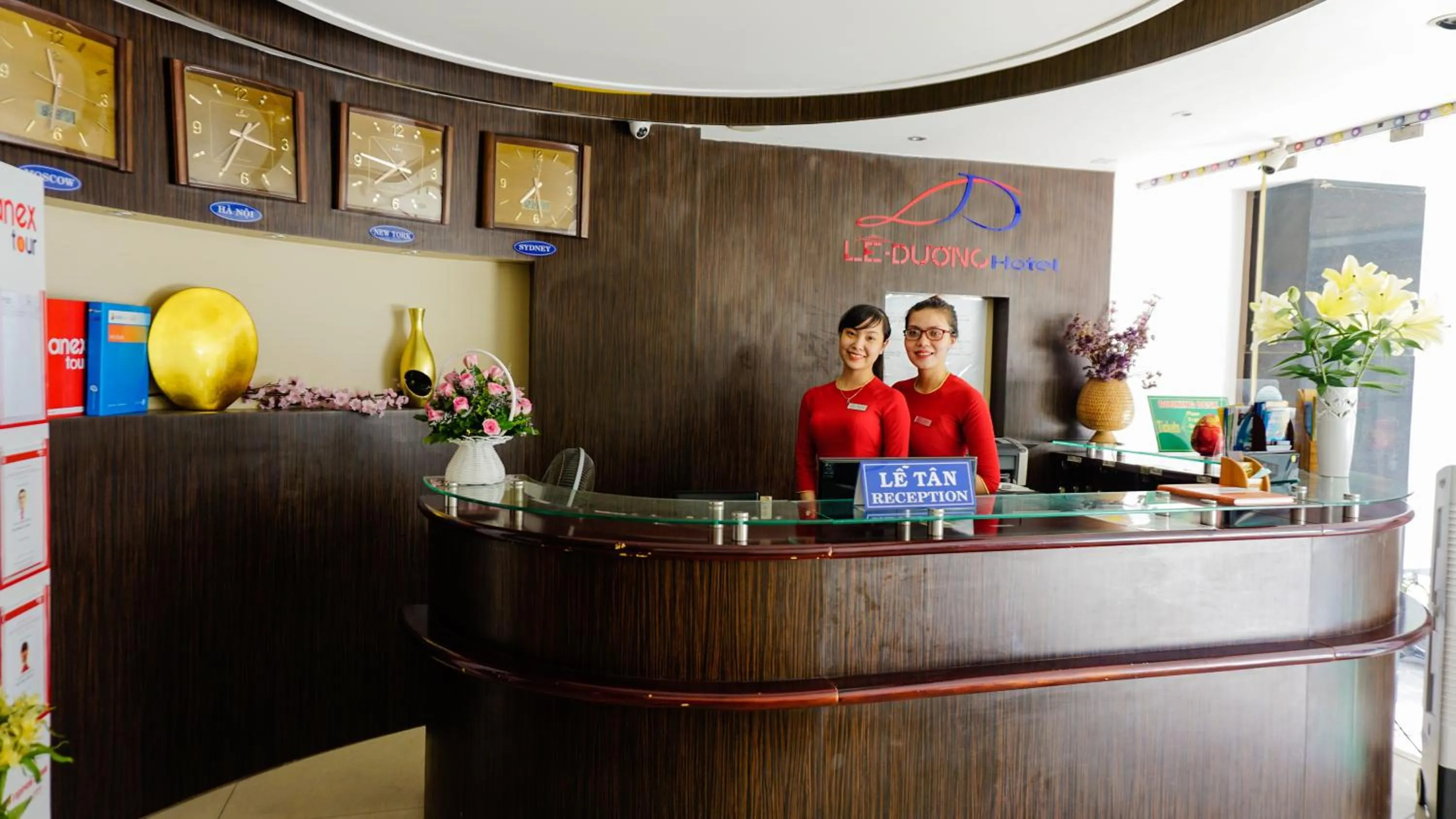 Staff in Le Duong Hotel