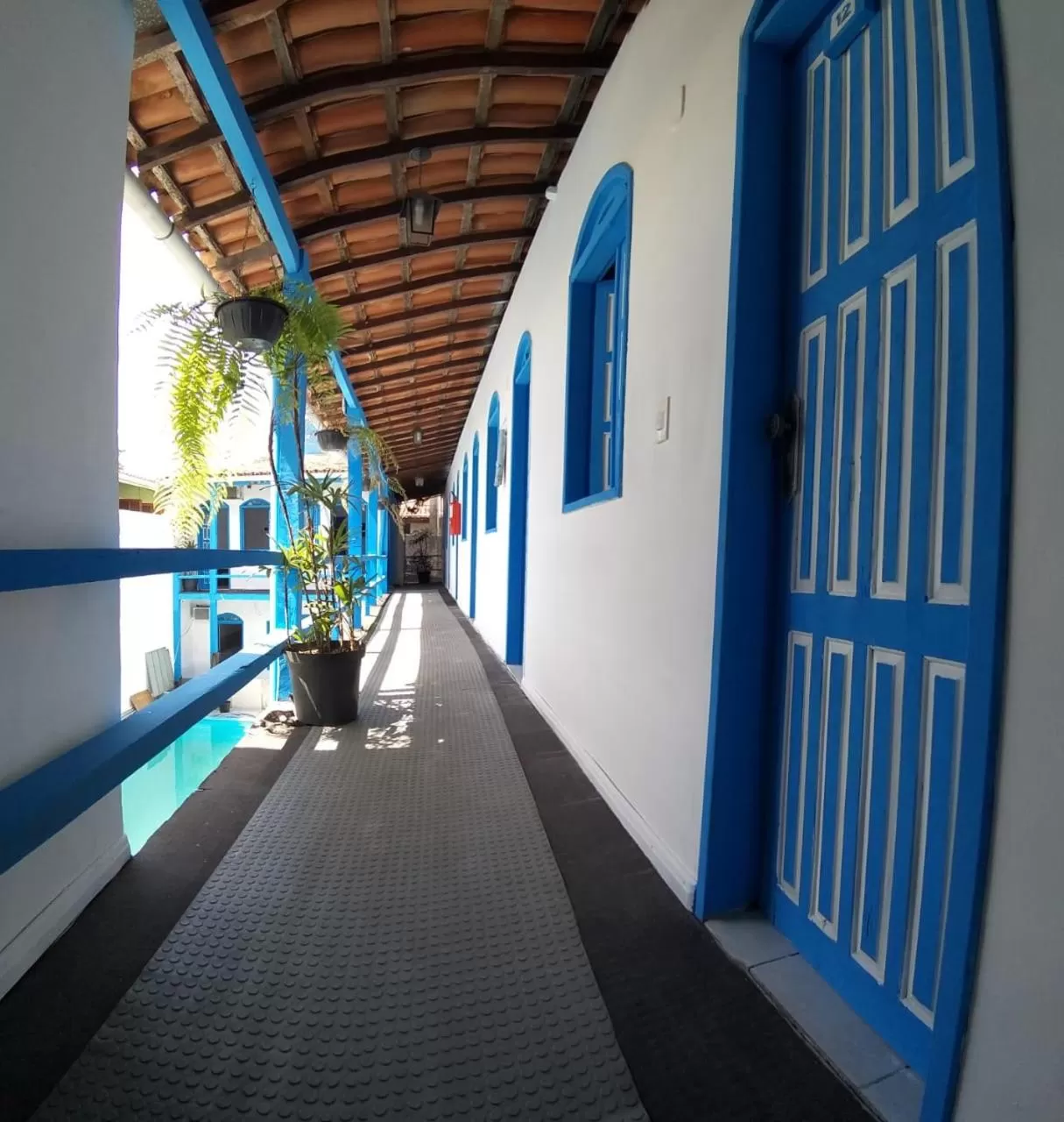 Balcony/Terrace in Pousada Costamar