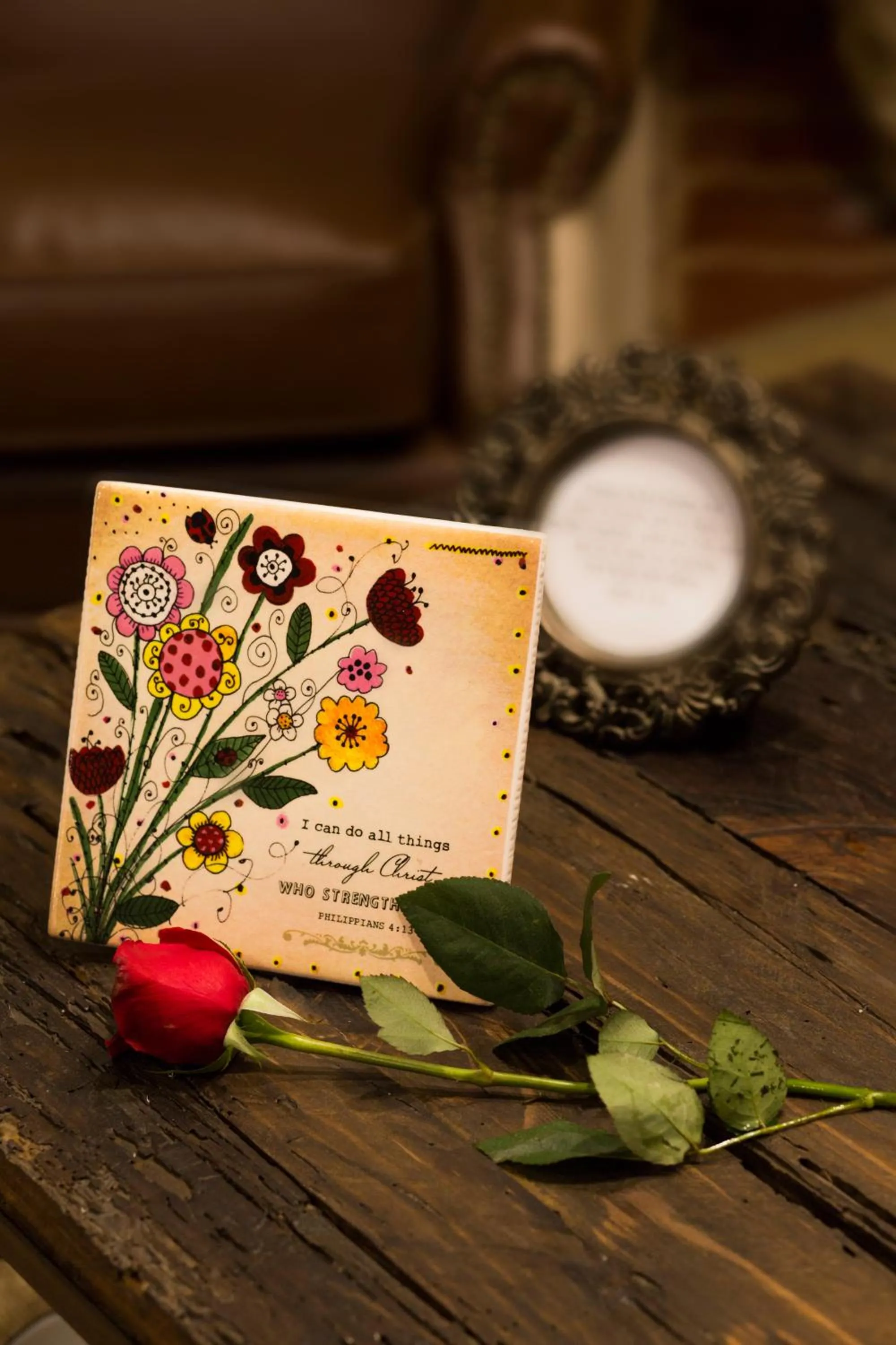 Decorative detail in Los Olivos Boutique Hotel Antigua Guatemala