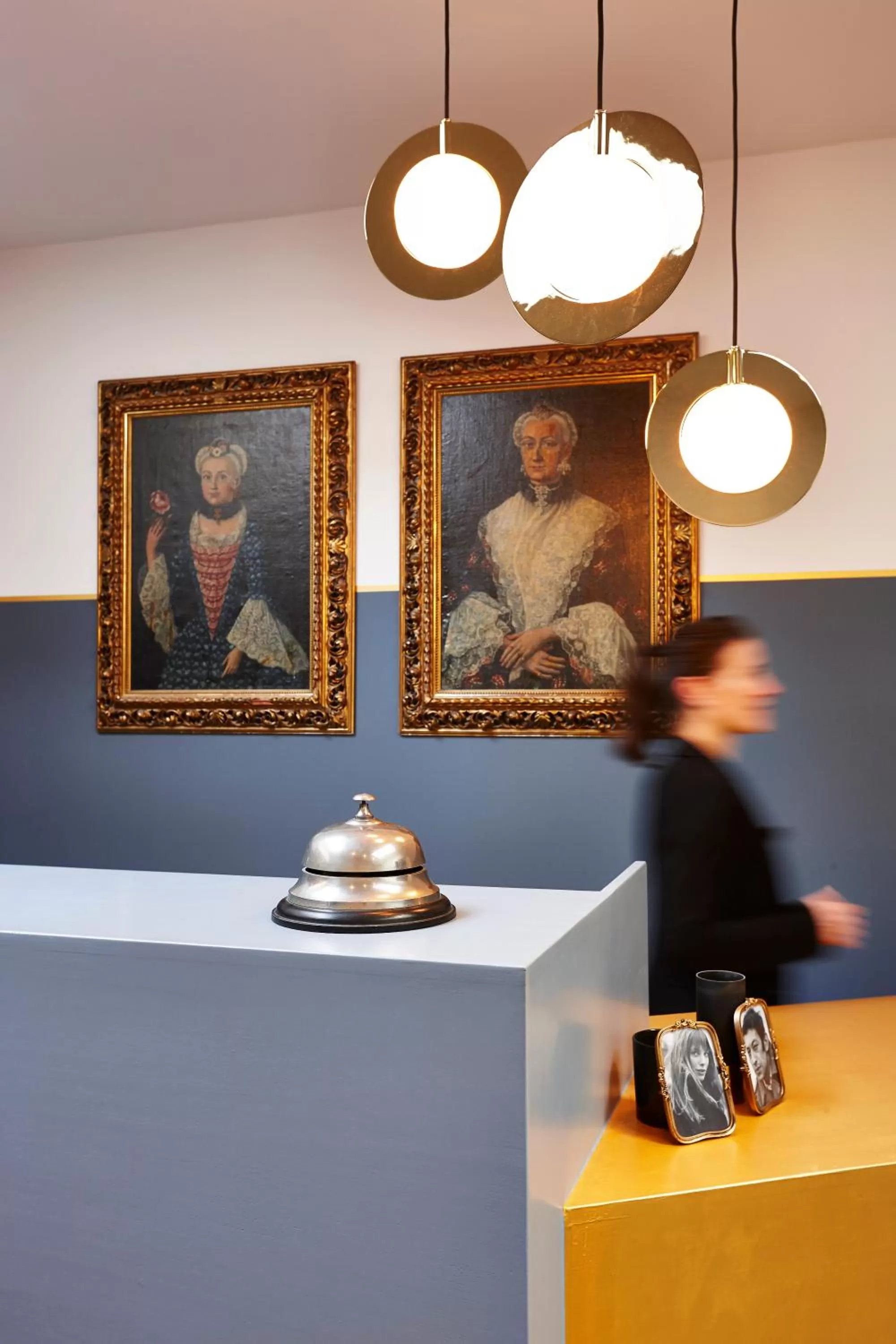 Lobby or reception in Hotel Monsieur Ernest