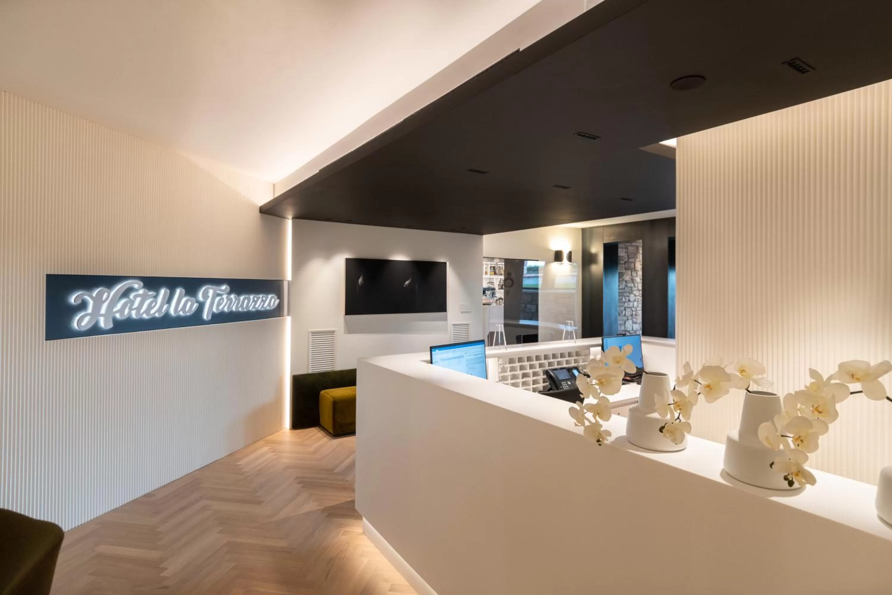 Lobby or reception in Hotel La Terrazza RESTAURANT & SPA