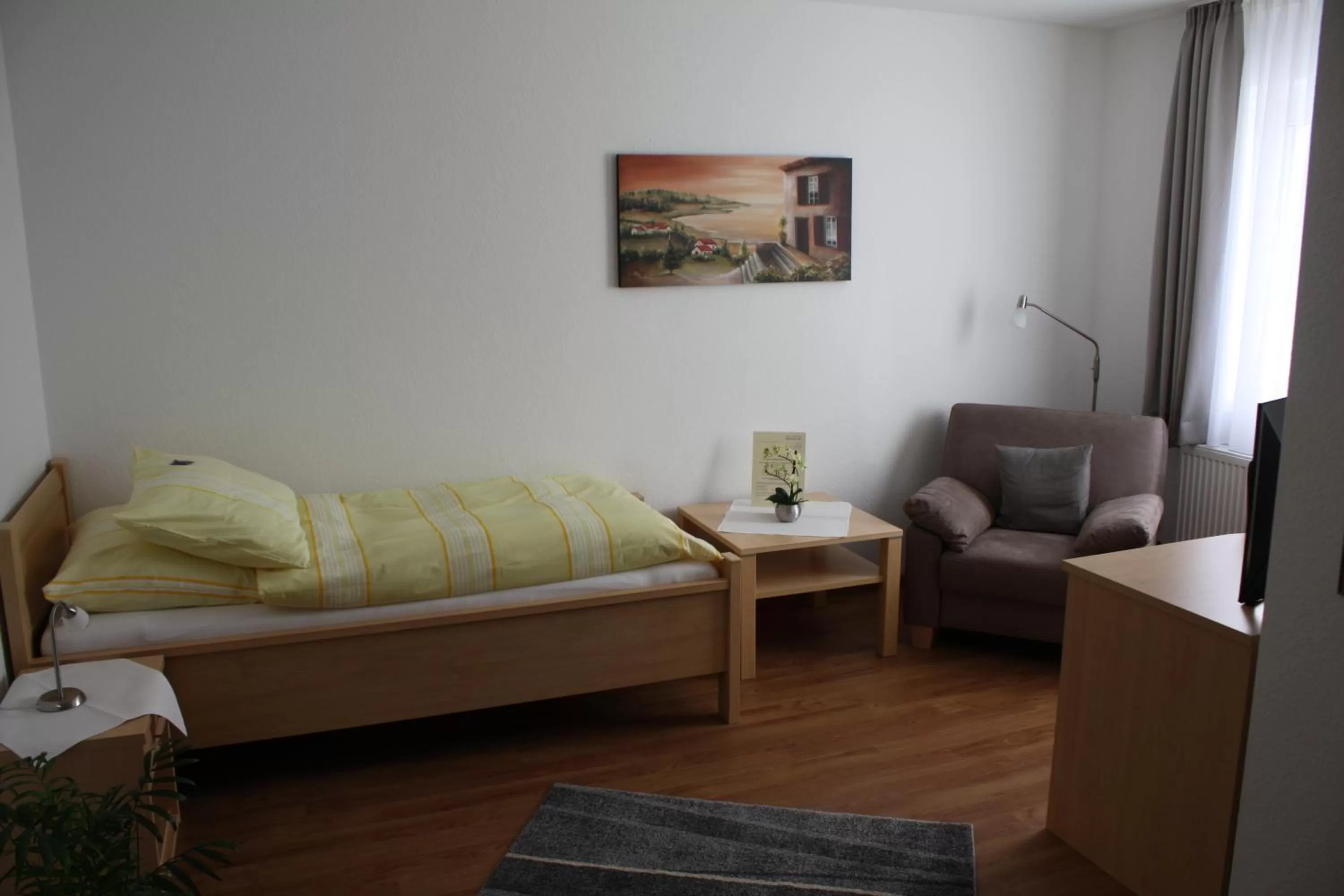 Bed in Hotel Am Wintergarten