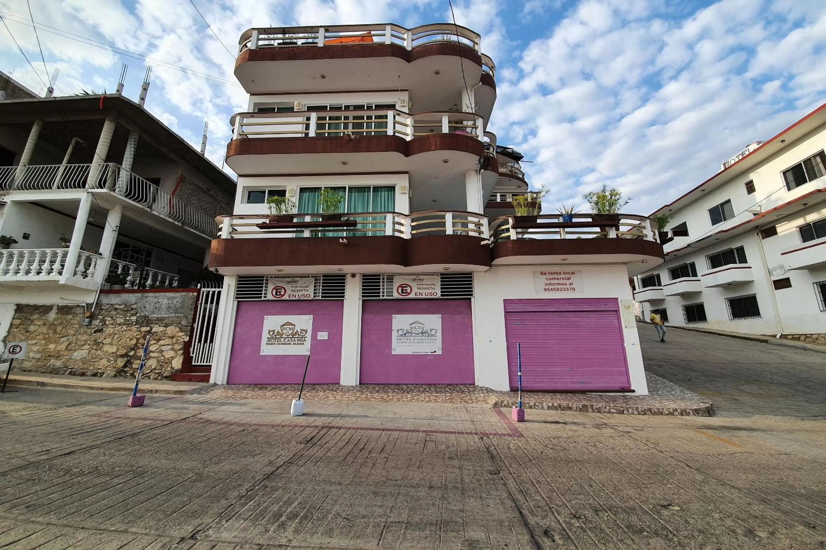 Facade/entrance in Casa Mia