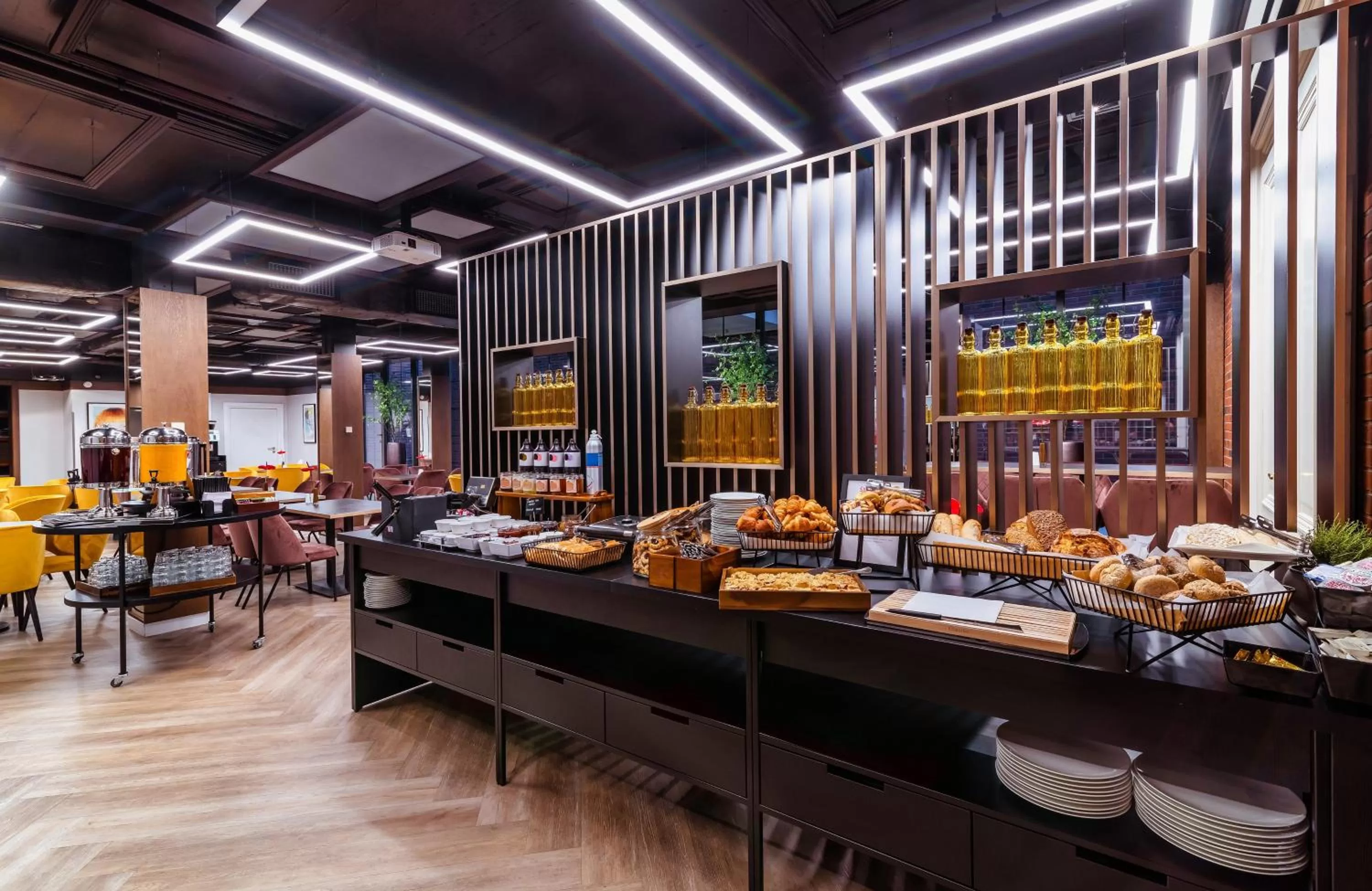 Buffet breakfast in Leonardo Boutique Hotel Krakow Old Town