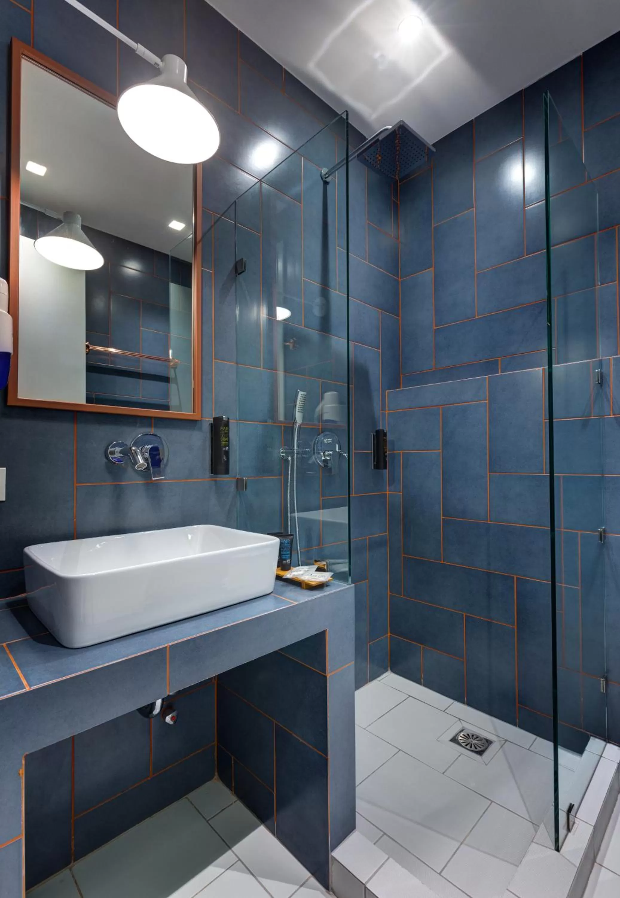 Bathroom in Colors Urban Hotel Thessaloniki