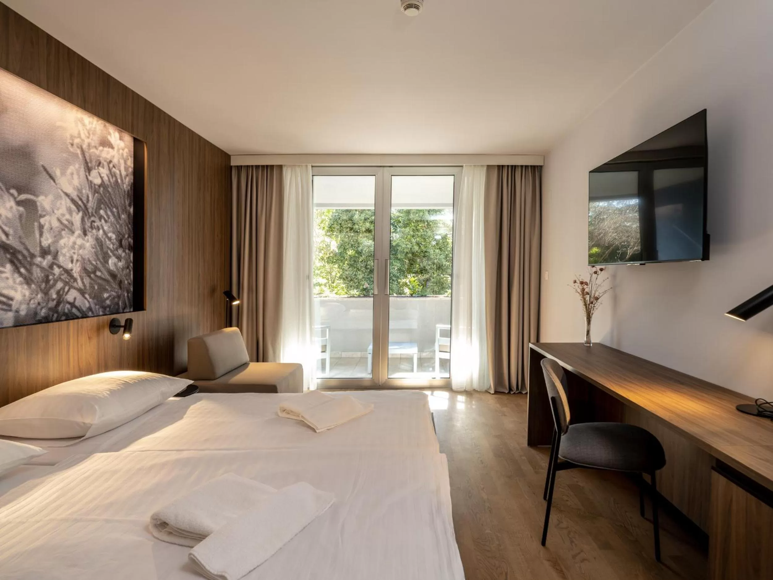 Bedroom, Bed in Hotel Villa Rosetta