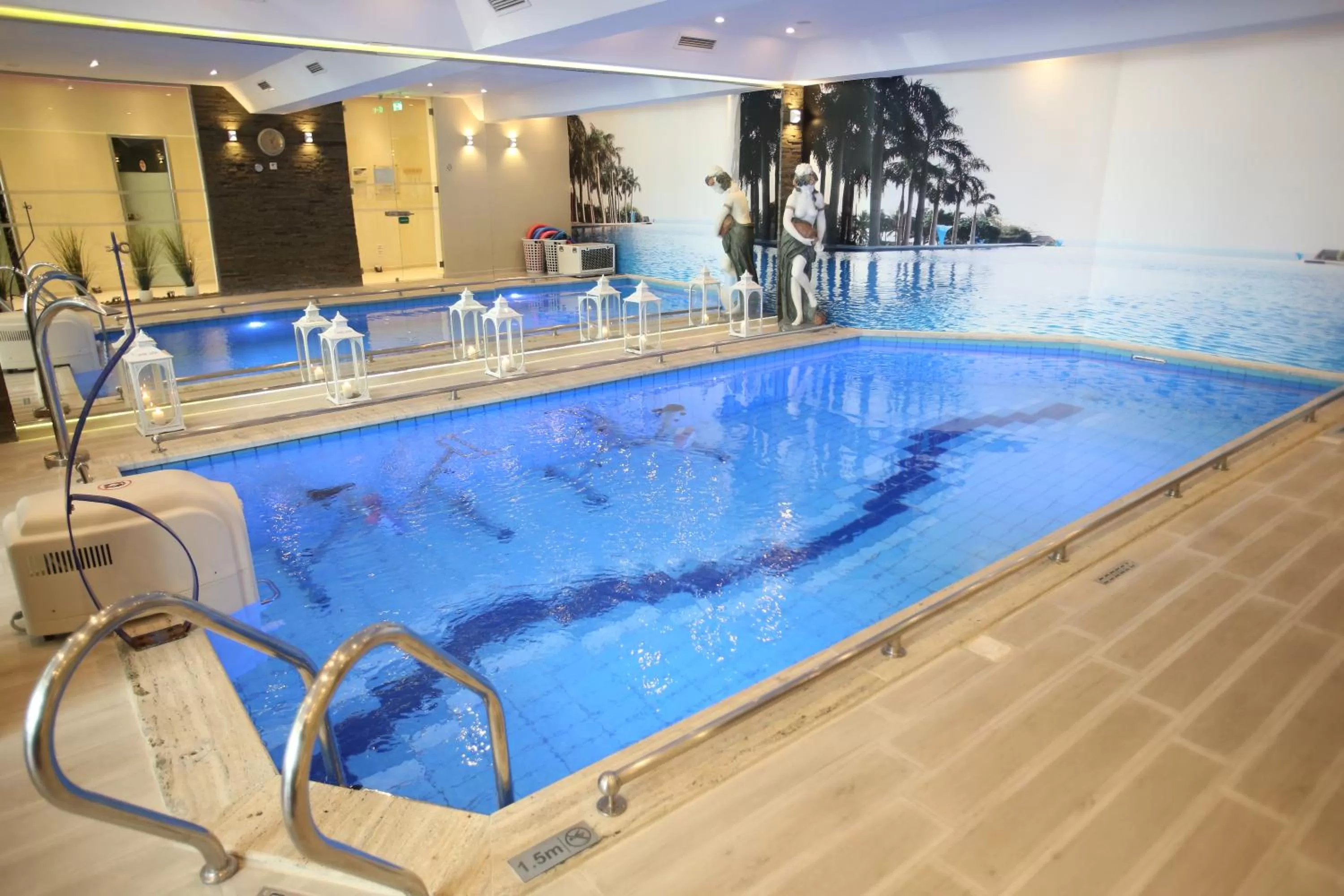 Swimming pool in Grand Hotel & Spa Tirana